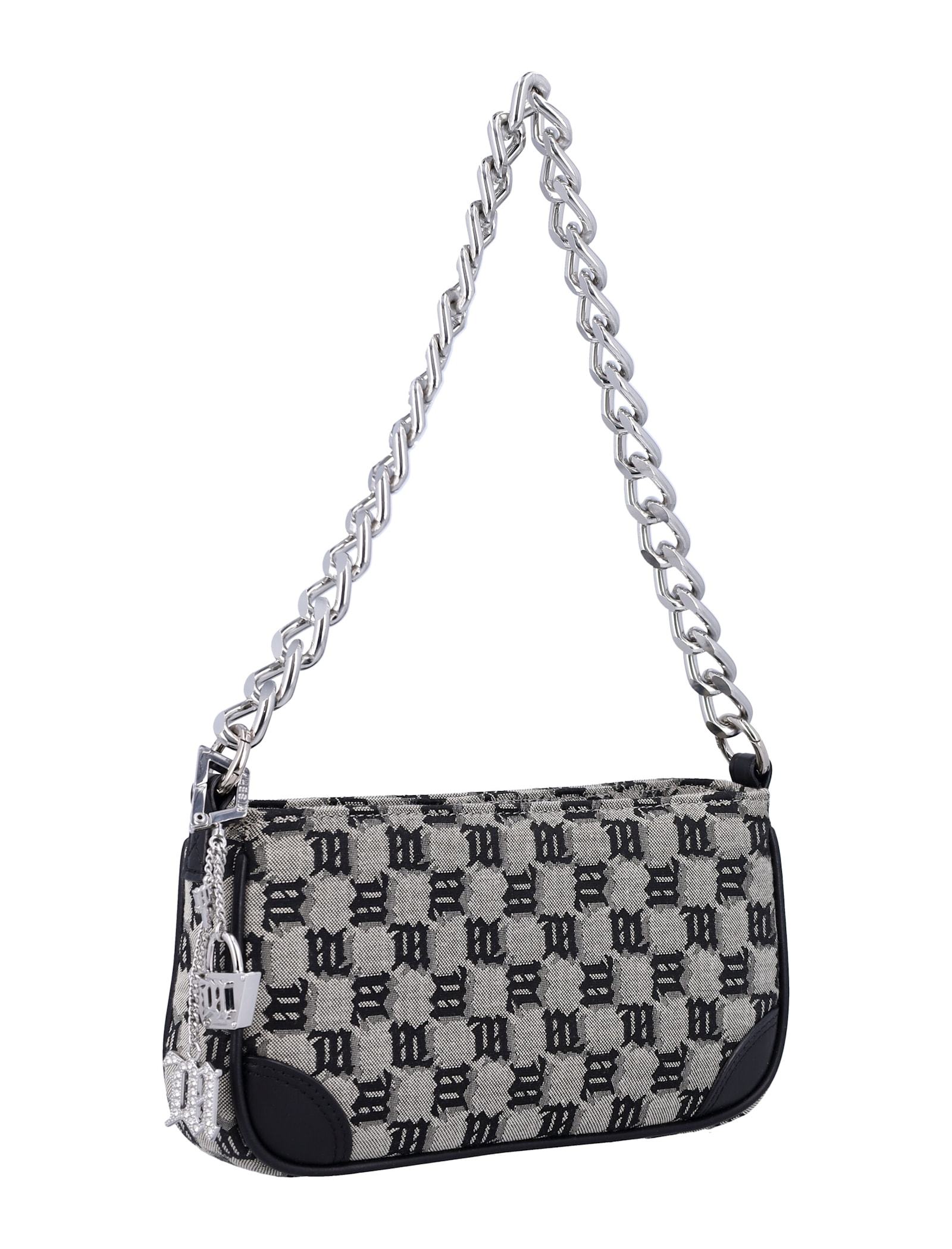 Shop Misbhv Monogram Chain Babe Bag In Mlc