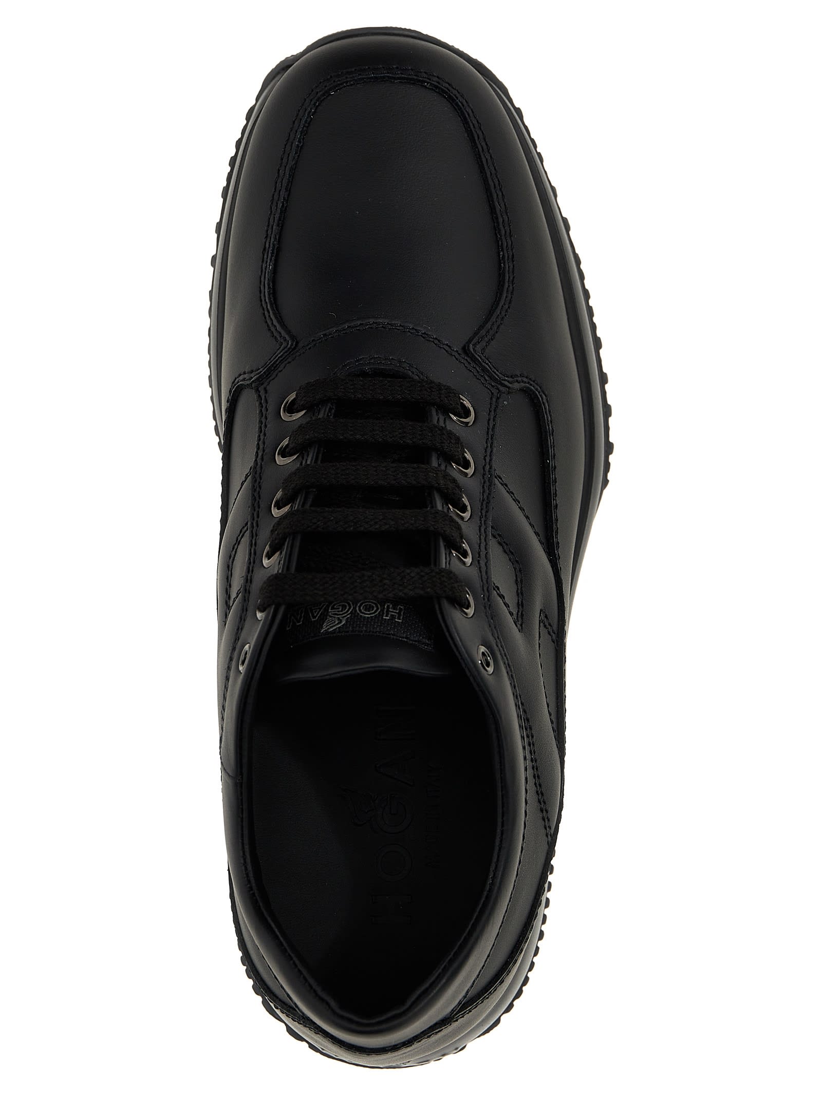 Shop Hogan Interactive Sneakers In Black