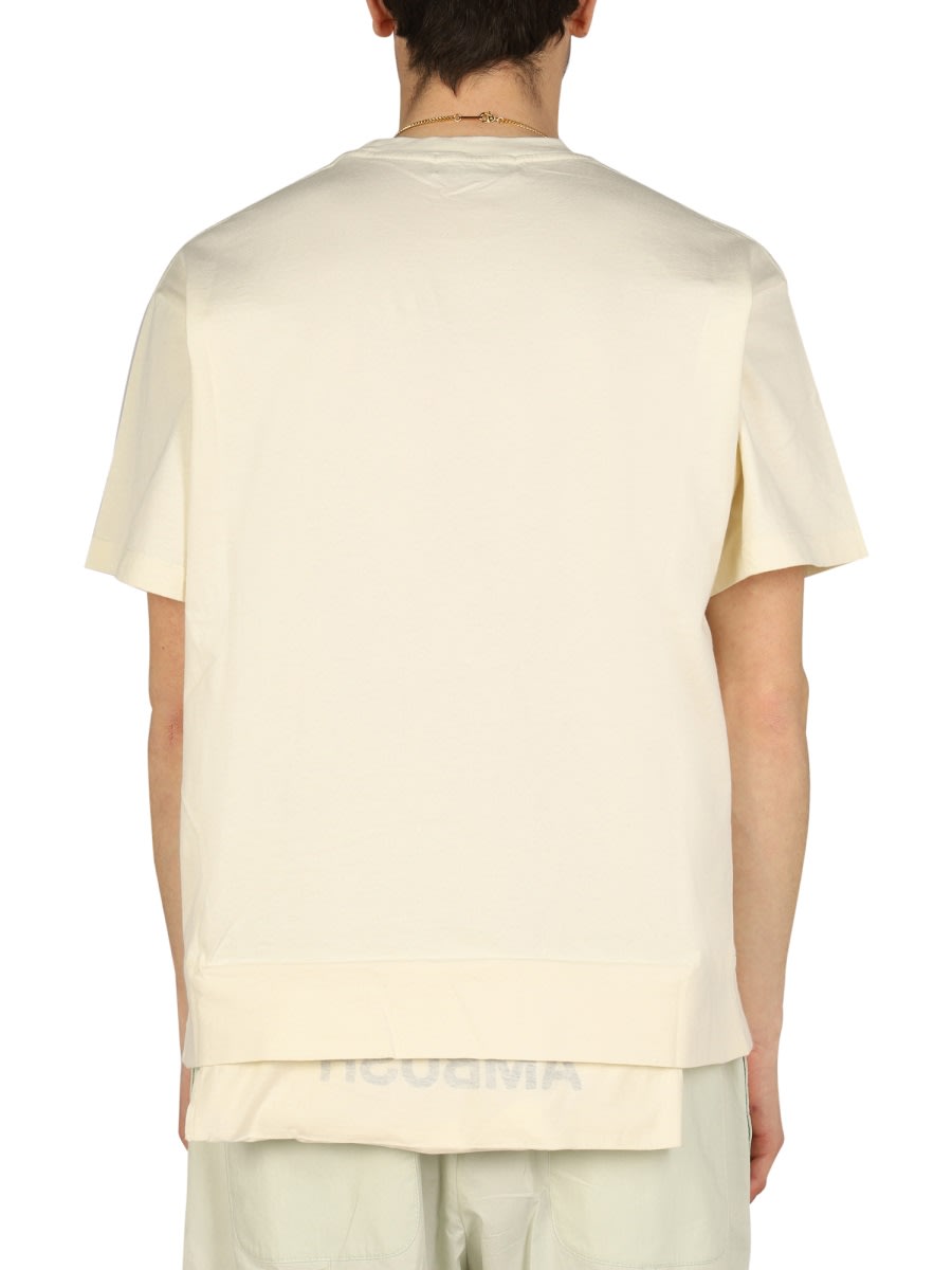 Shop Ambush Pocket T-shirt In White