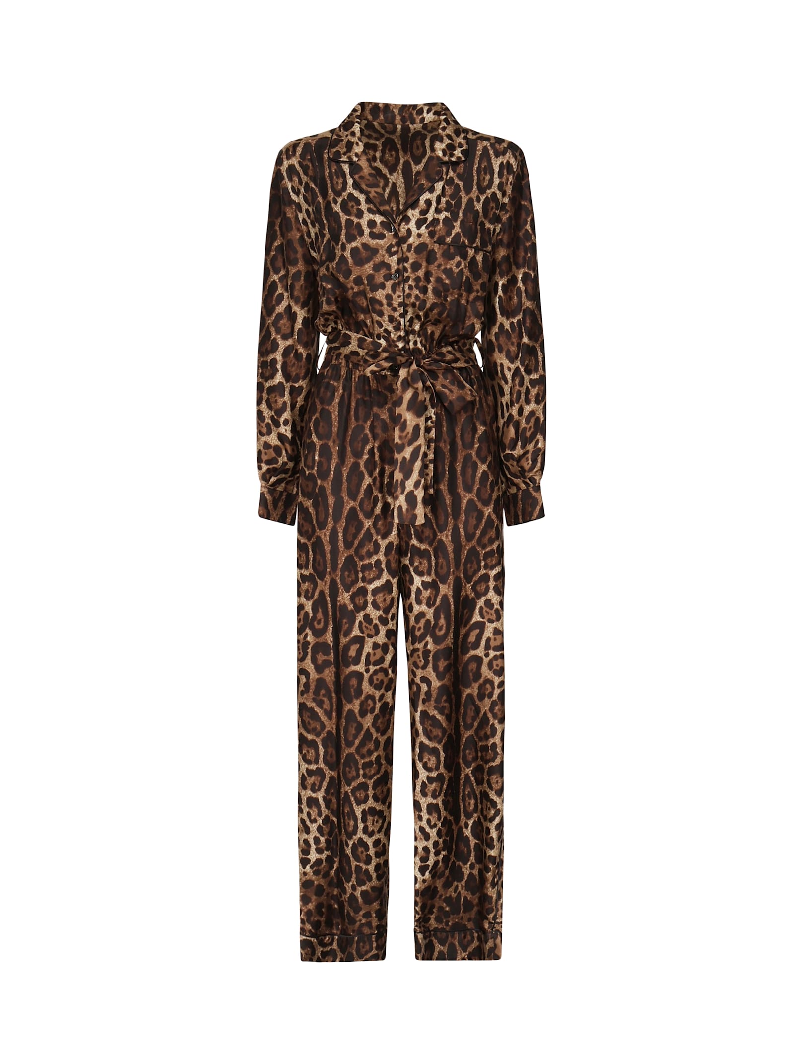 Dolce & Gabbana Silk Twill Pajama Suit