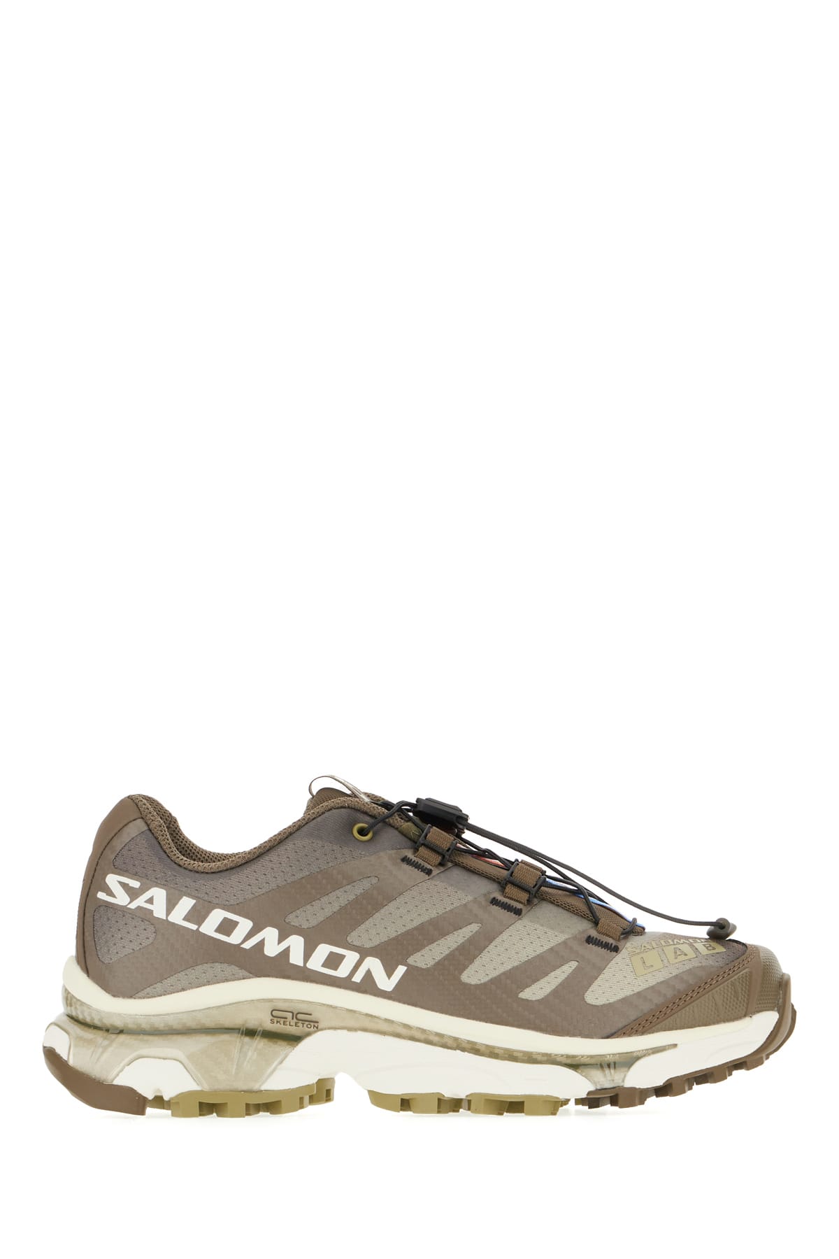 Shop Salomon Multicolor Fabric Xt-4 Og Sneakers In Yellow