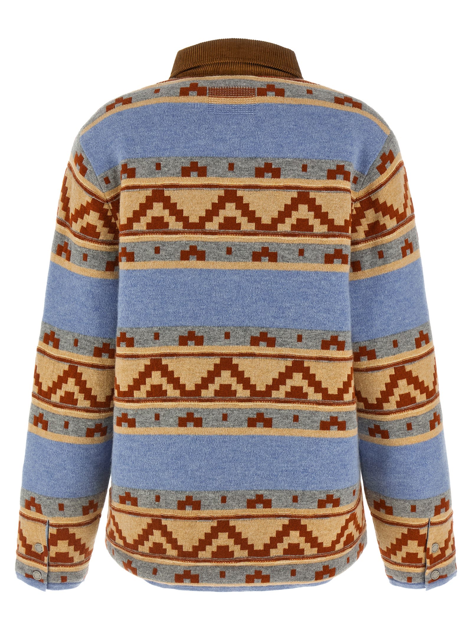 Guest In Residence Western Industry Quilted Wool And Cashmere-blend Jacket In Blue