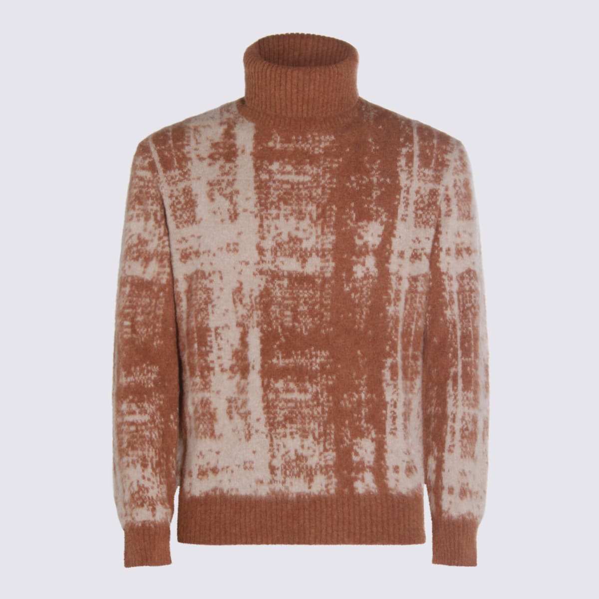 Orange Wool Knitwear
