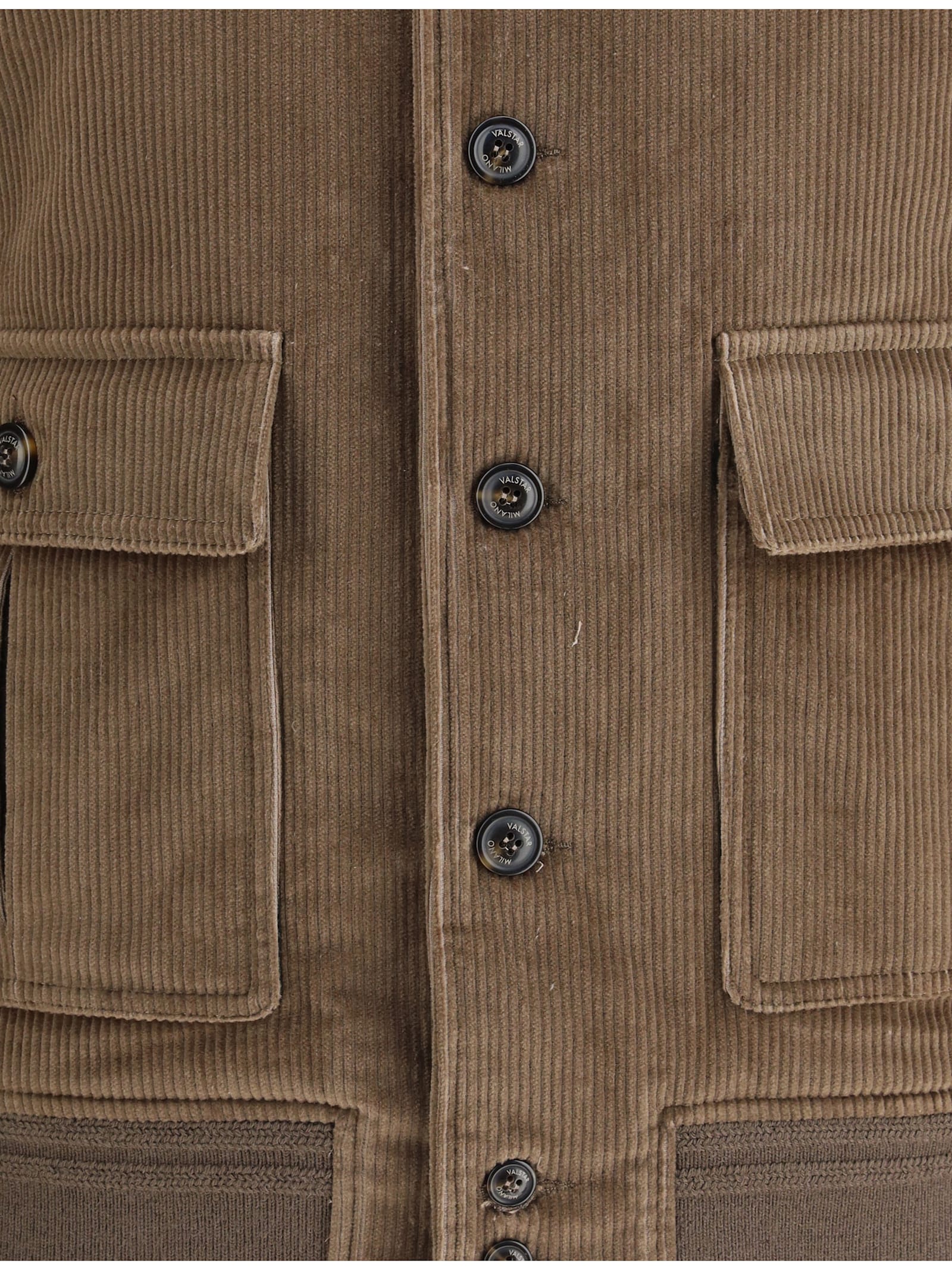 Valstar Corduroy Jacket In Brown
