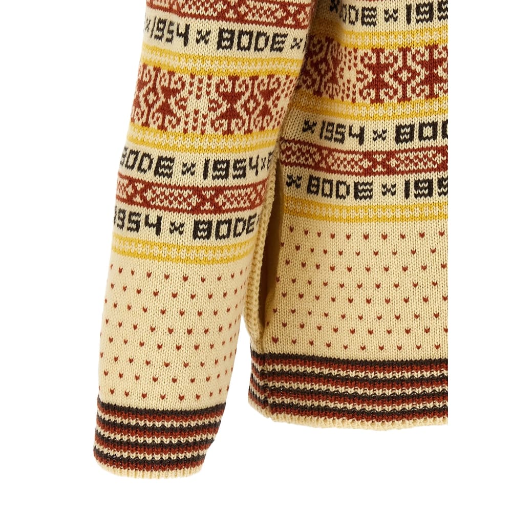 Bode Sweaters Neutral In Brown