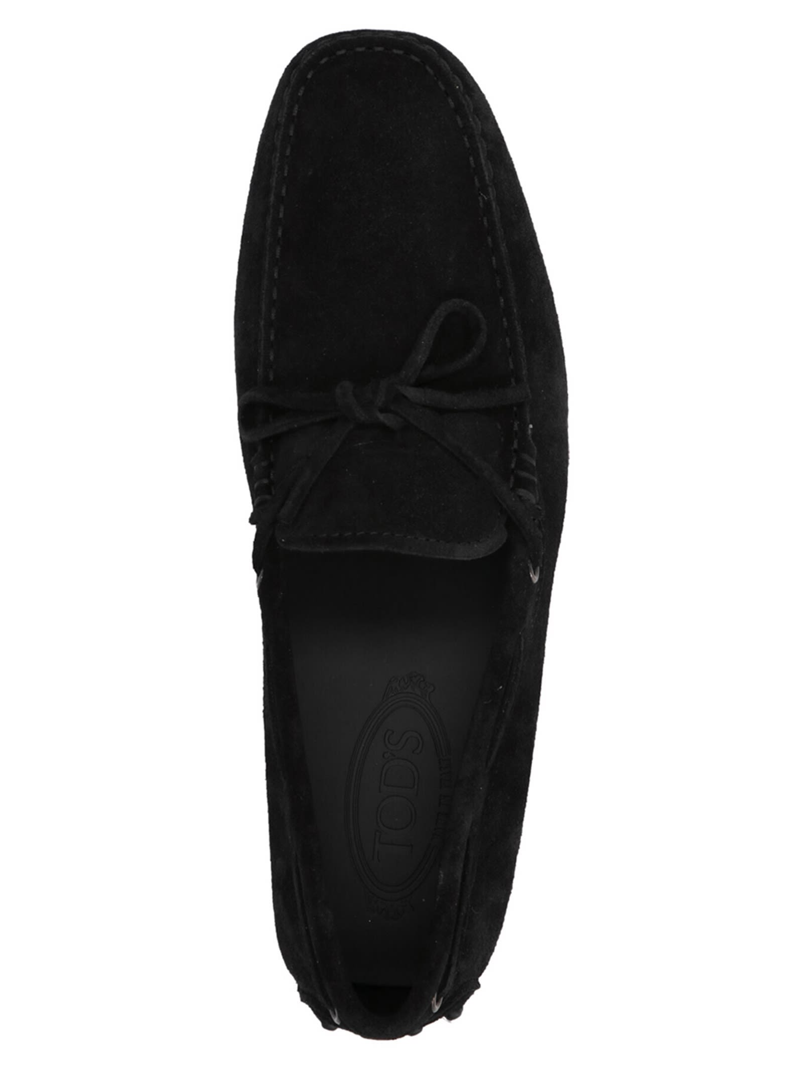 Shop Tod's Gommino Loafers In Black