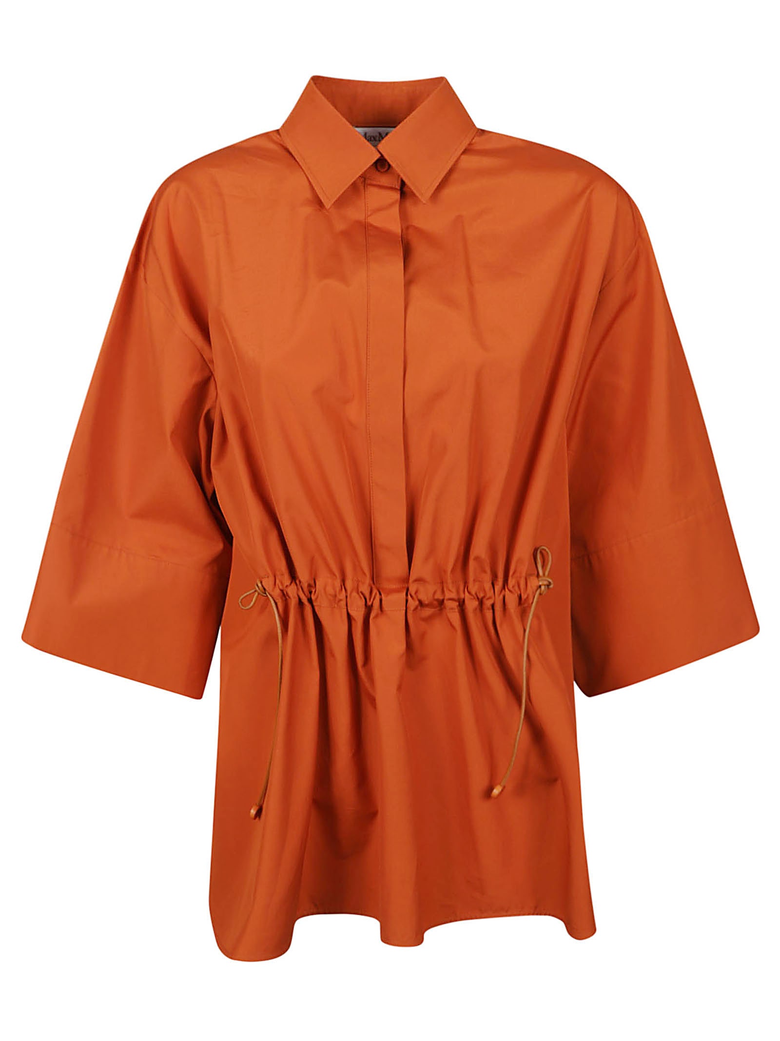 Shop Max Mara March Blouse In Brown