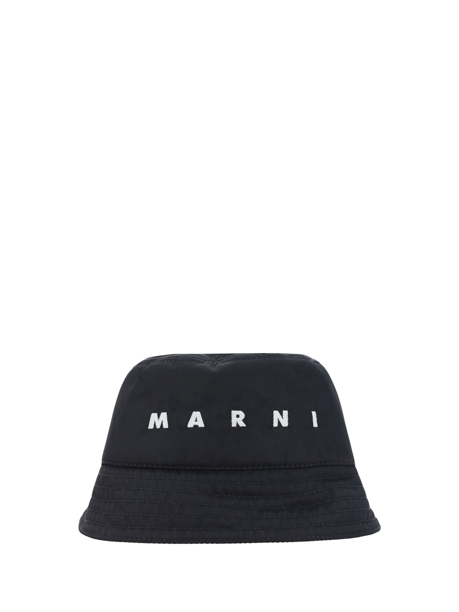 Shop Marni Bucket Hat In Black