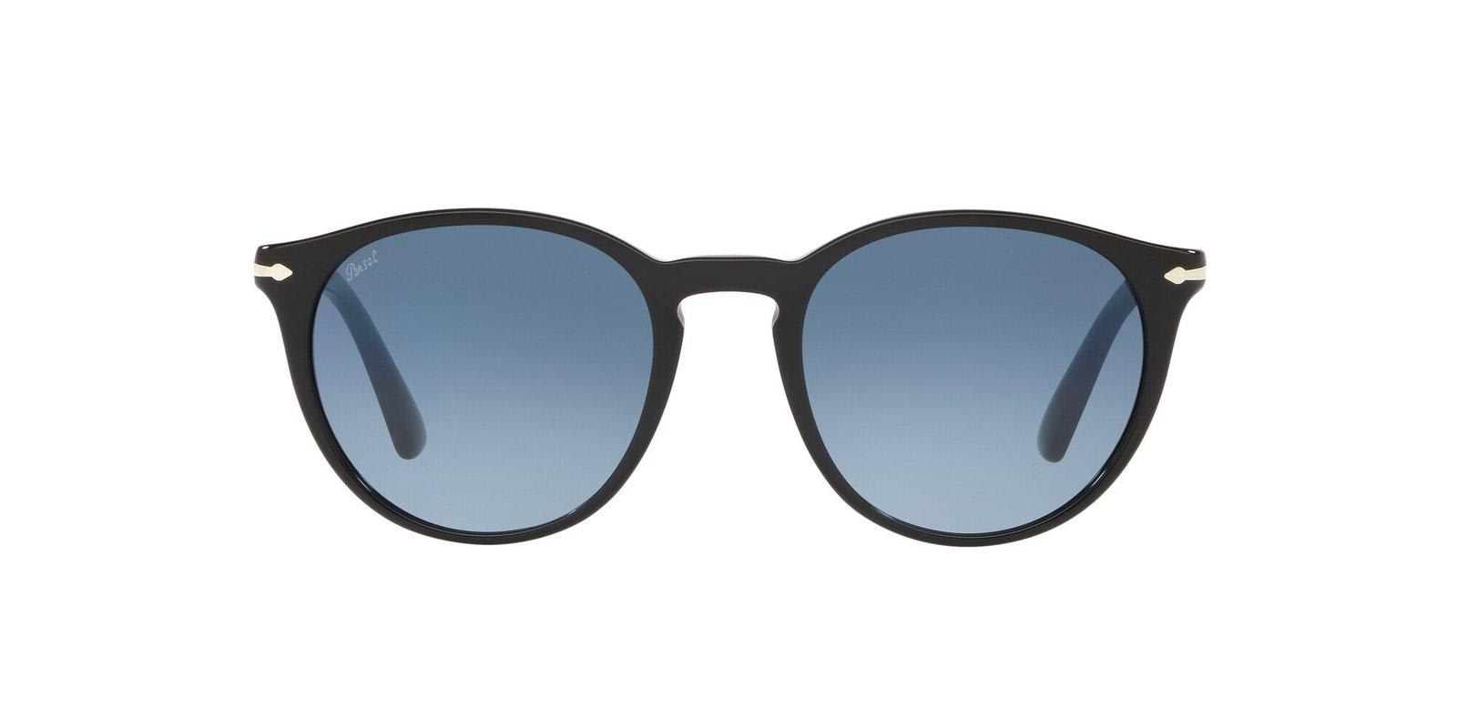 Shop Persol Round Frame Sunglasses In 9014q8