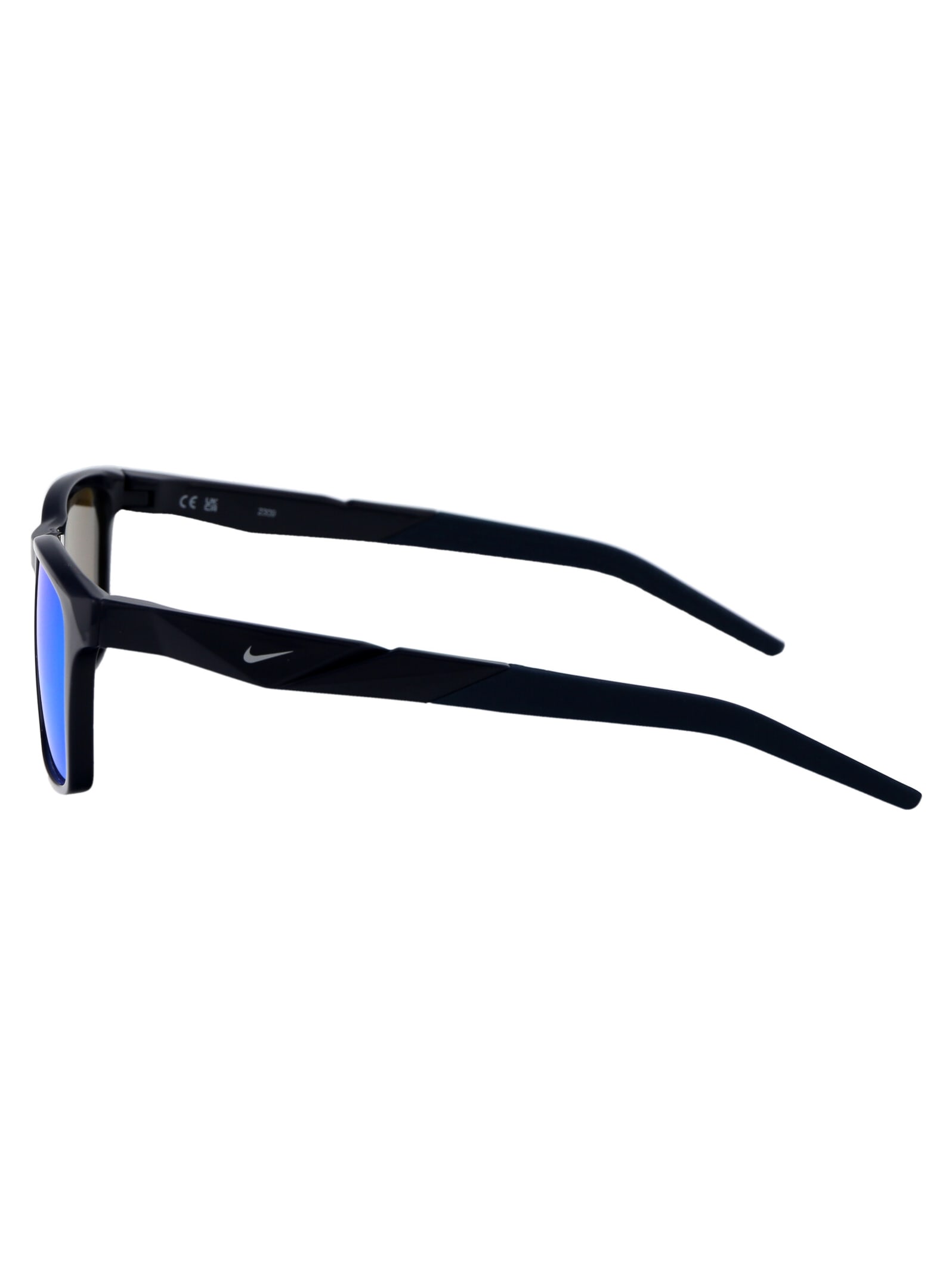 Nike Blue Mirror Navy Acetate Sunglasses In Blue
