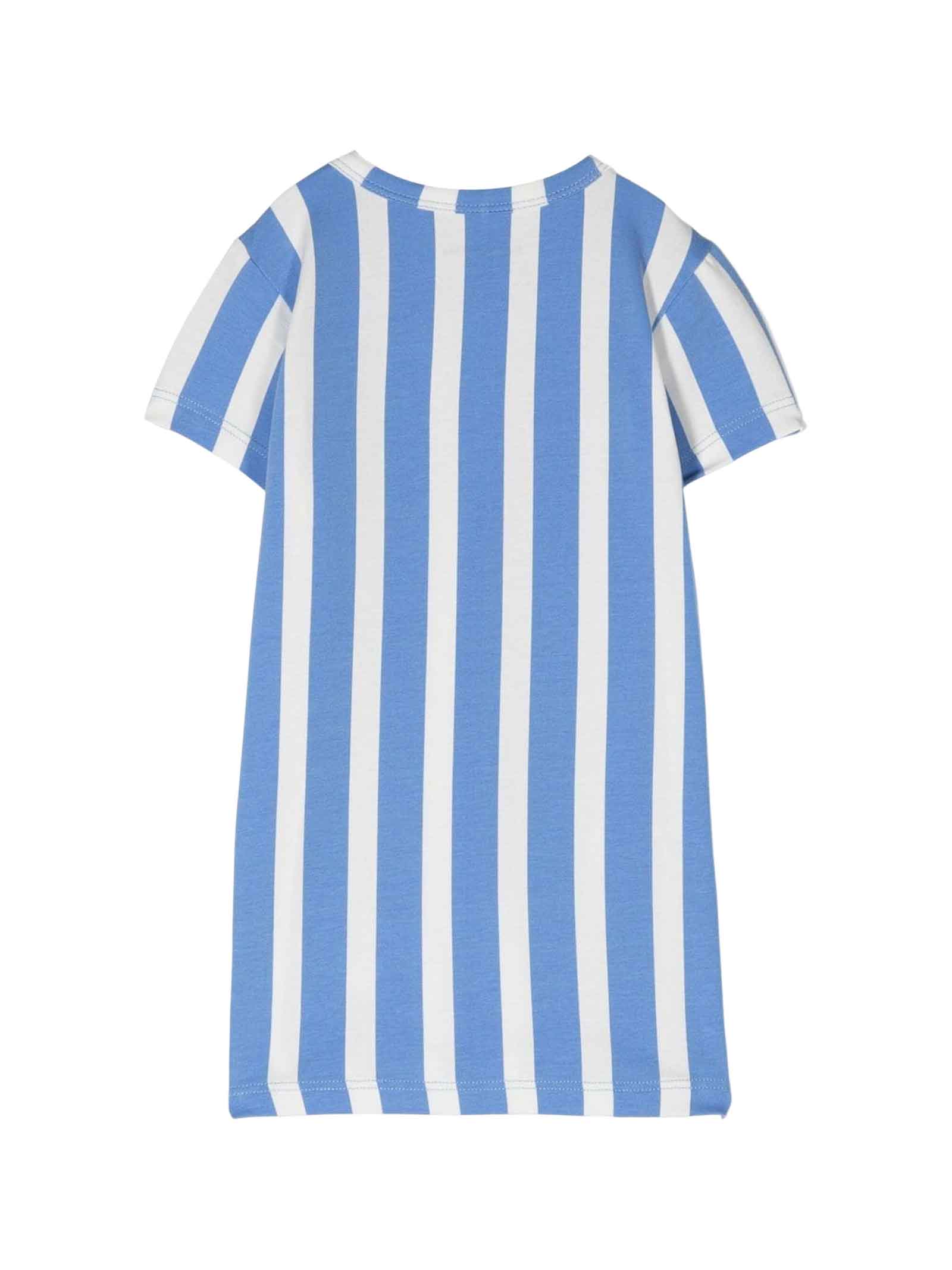 Mini Rodini Blue Dress Baby Girl