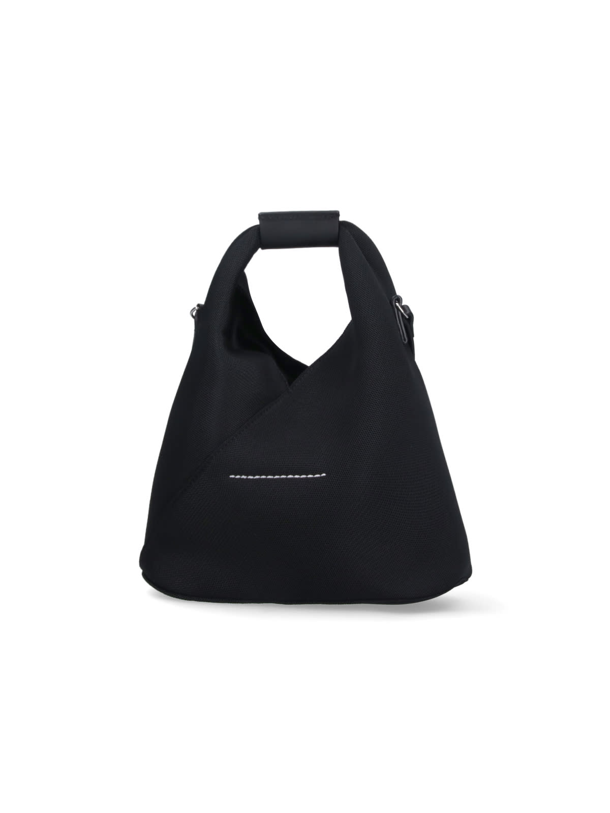 Shop Mm6 Maison Margiela Japanese Mesh Shoulder Bag In Black