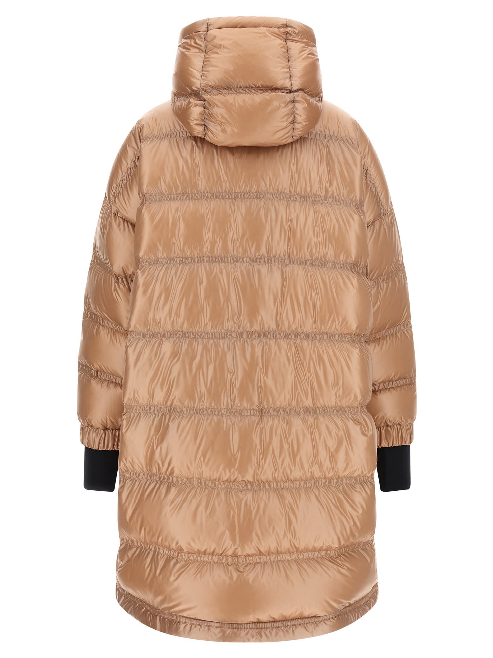 Moncler Rochelairs Down Jacket In Brown
