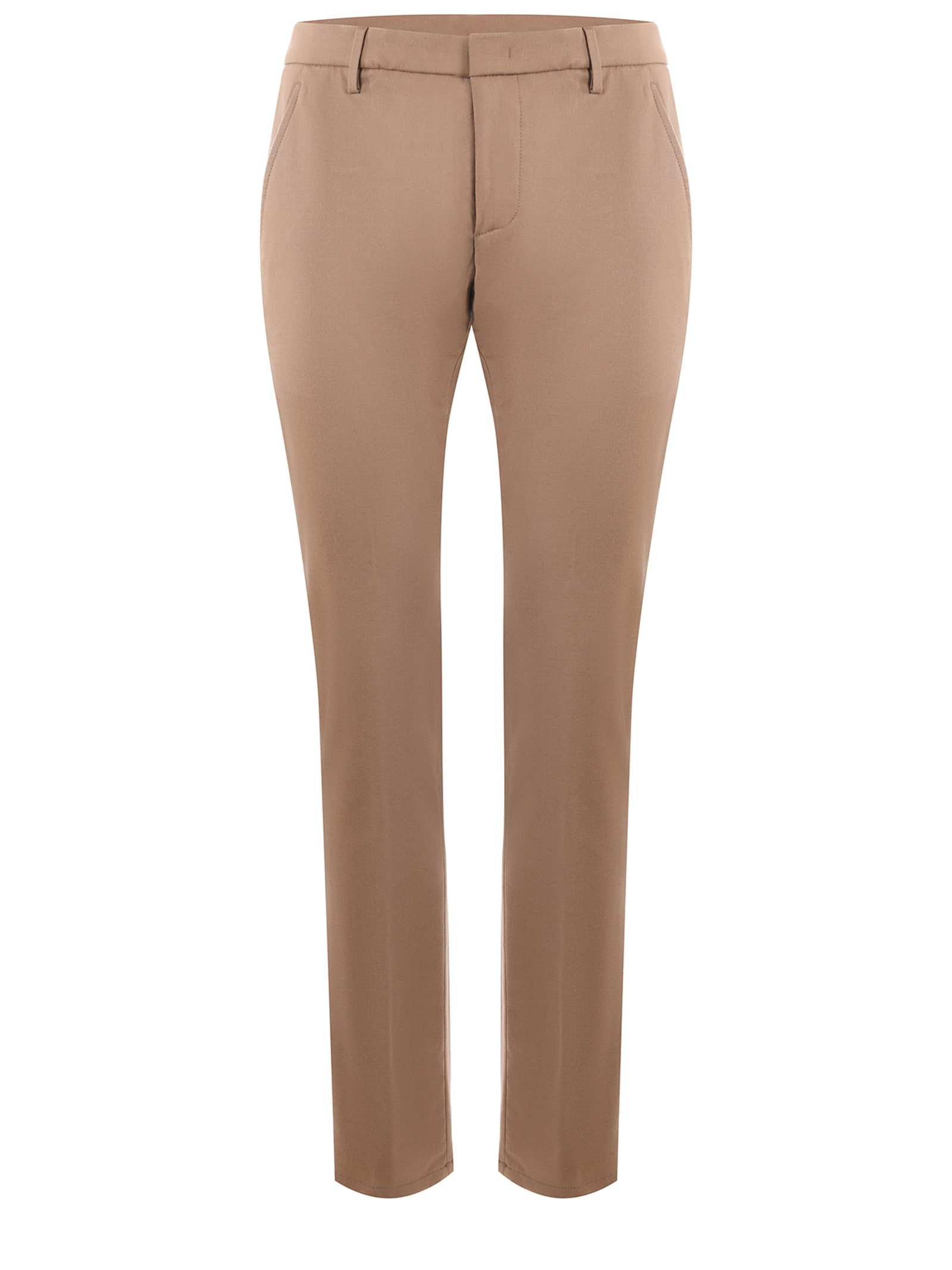 Dondup Trousers In Brown