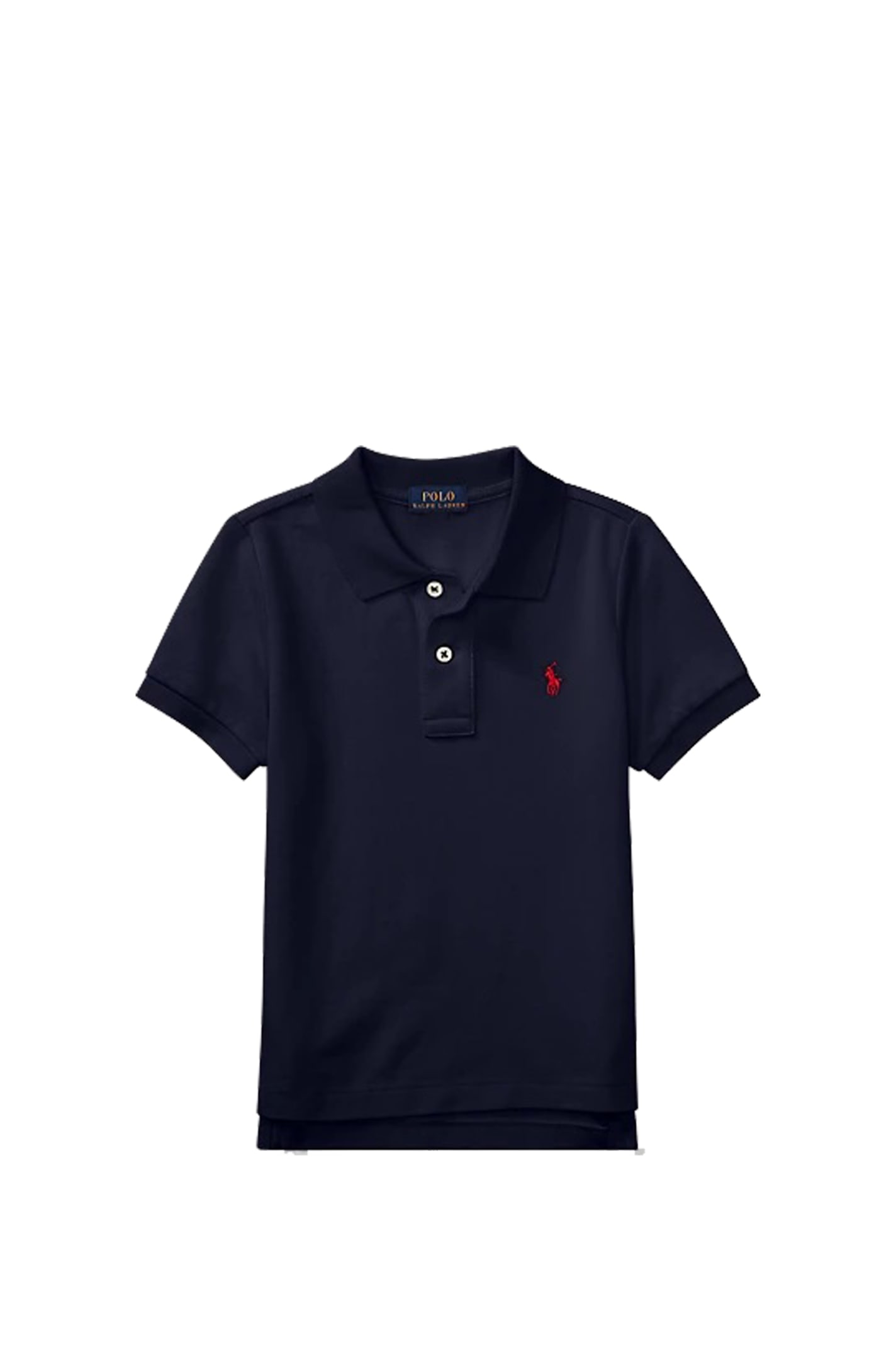 Ralph Lauren Kids' Polo Shirt In Blu Navy