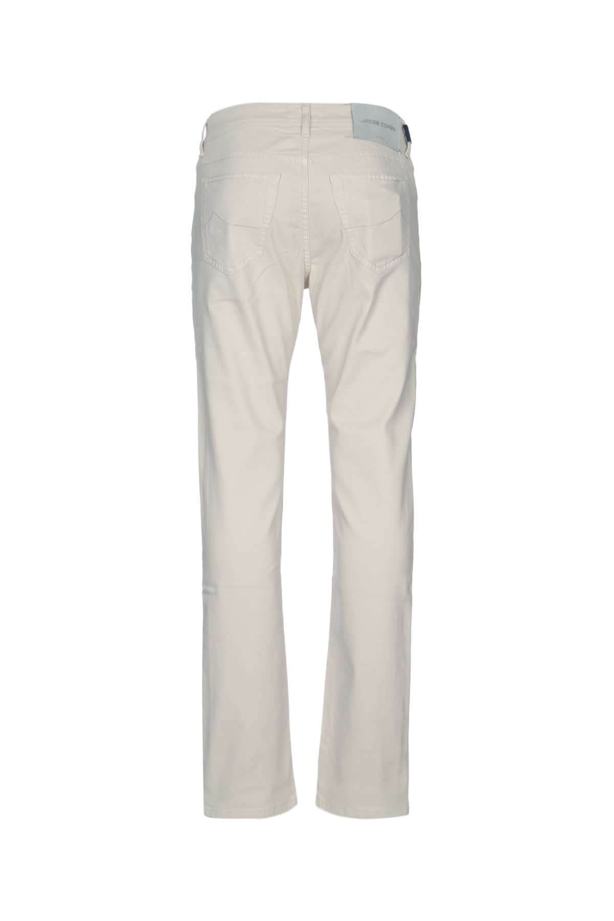 Jacob Cohen Slim Fit Bard 5 Pkt Trousers In White