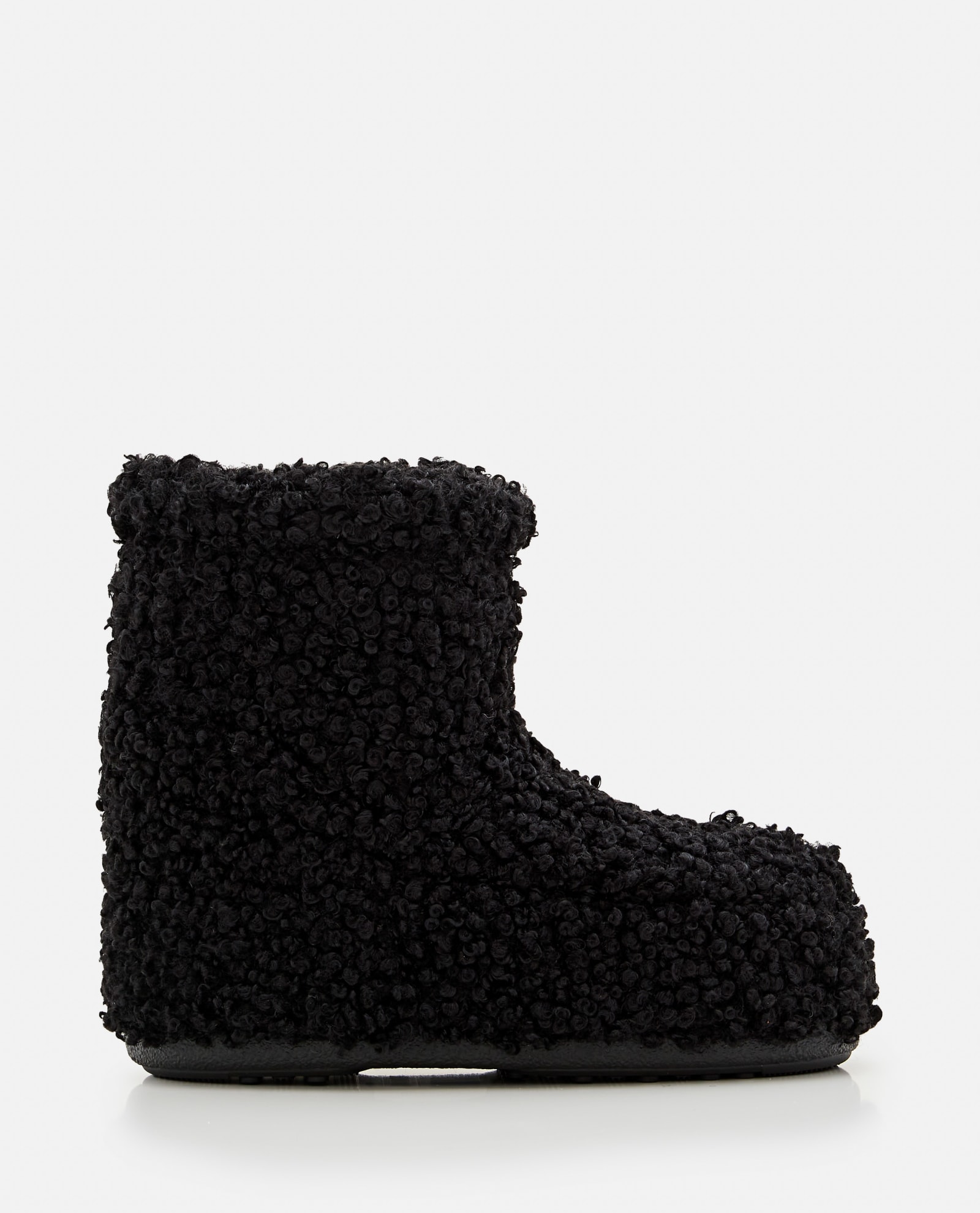 MOON BOOT MB ICON LOW NOLACE FAUX CURLY MID BOOTS