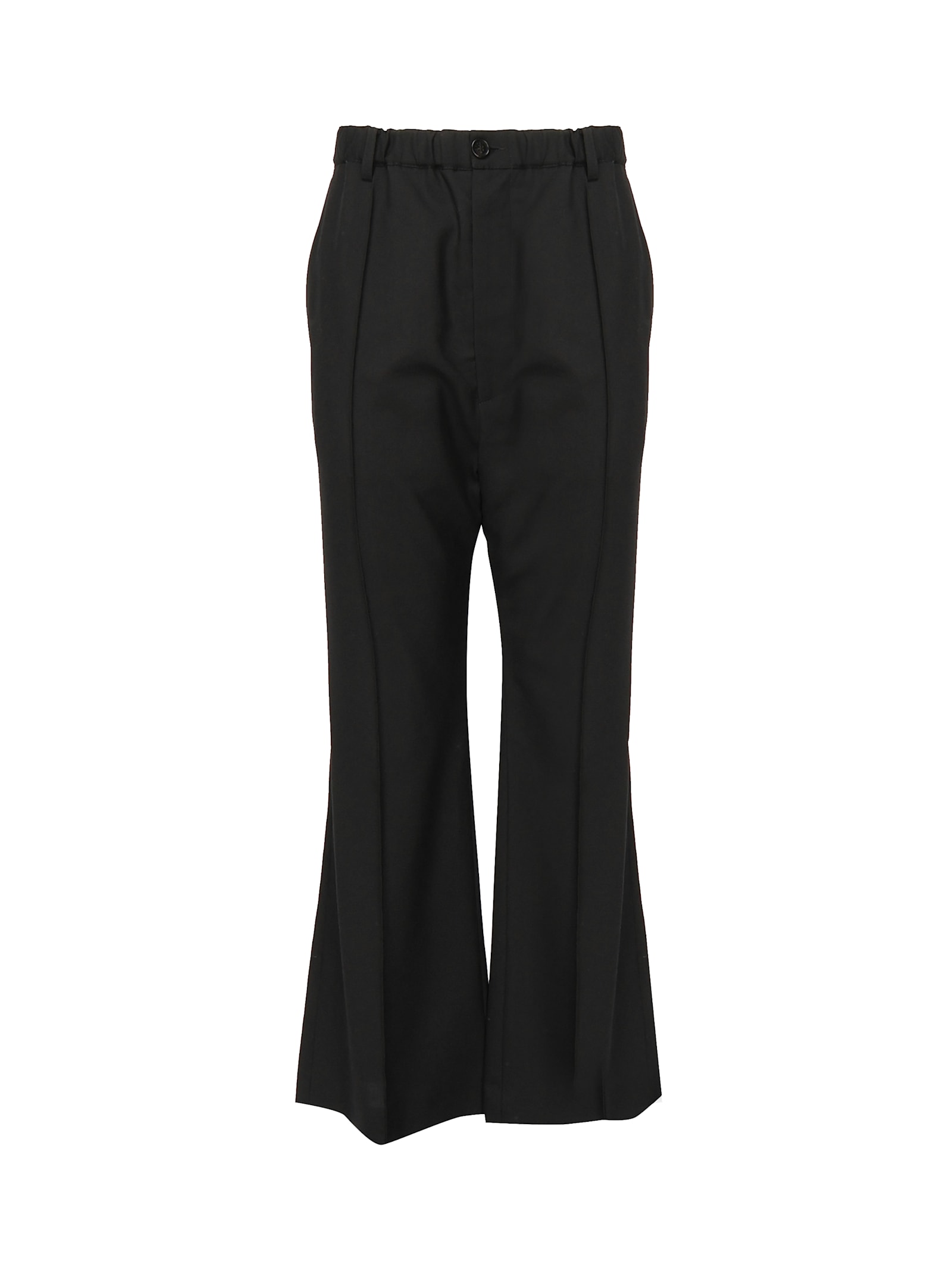 Wool Trousers With Pleats