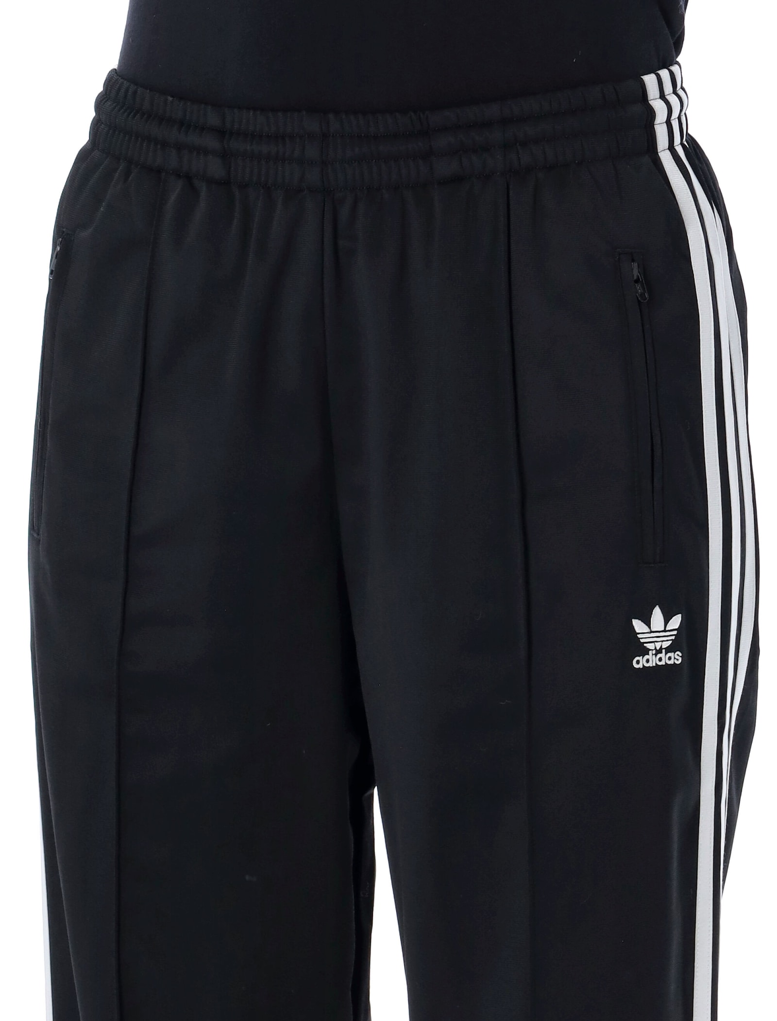 Adidas Originals Adibreak Straight-leg Track Trousers In Black