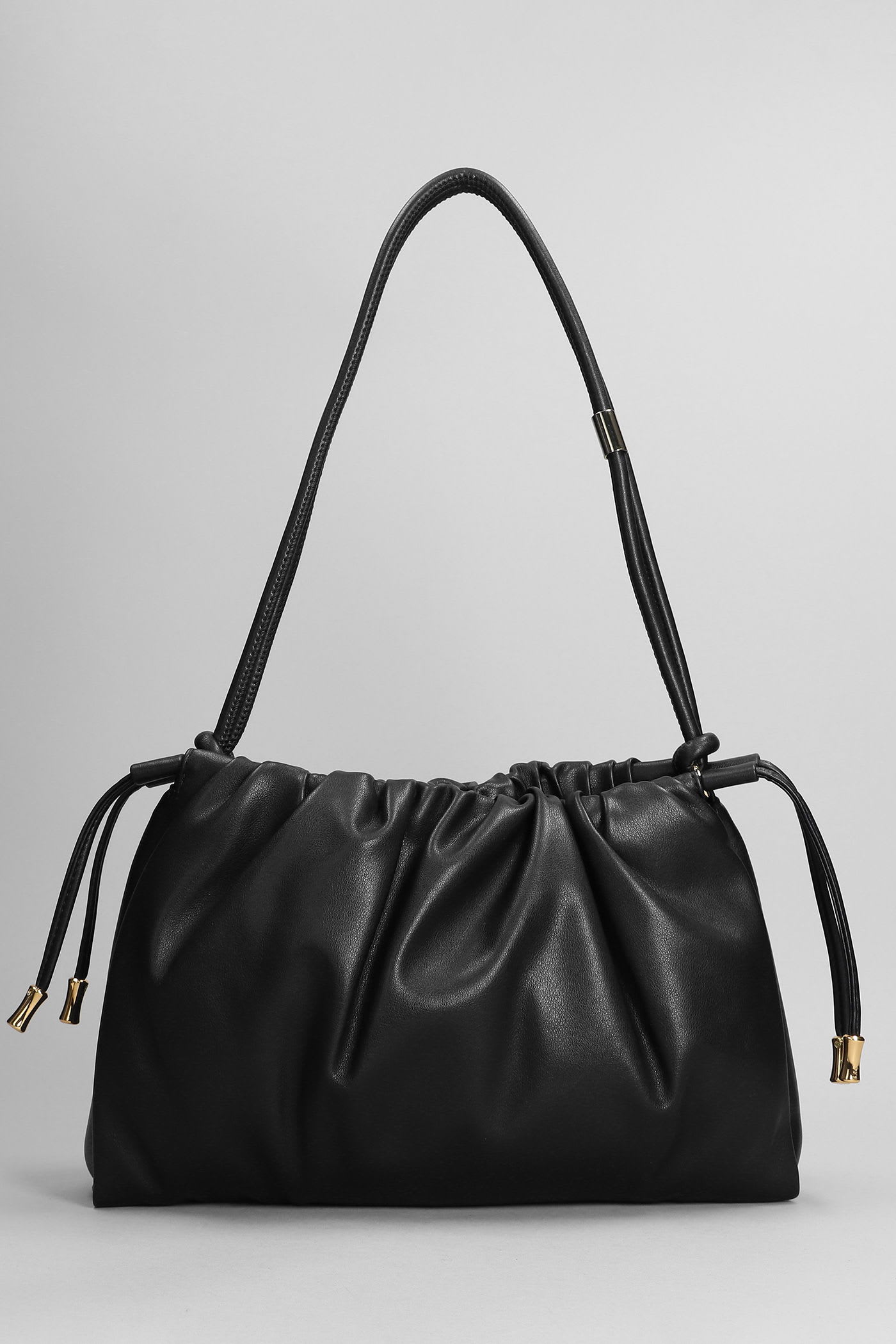 A. P.C. Ninon Shoulder Bag In Black Polyuretan