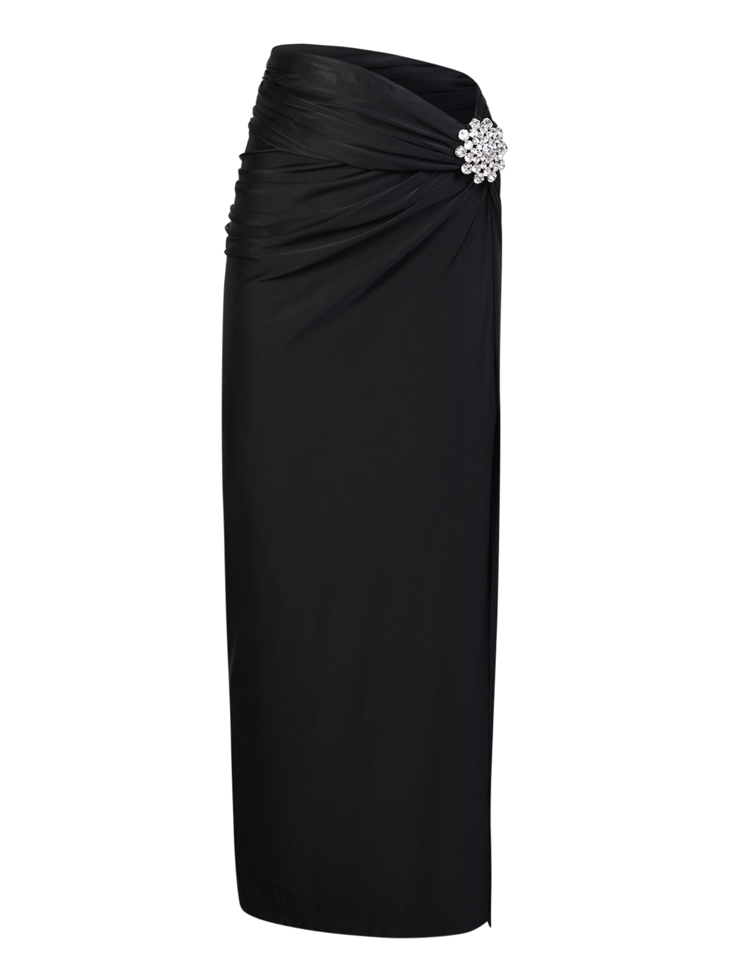 RABANNE DRAPED MAXI SKIRT