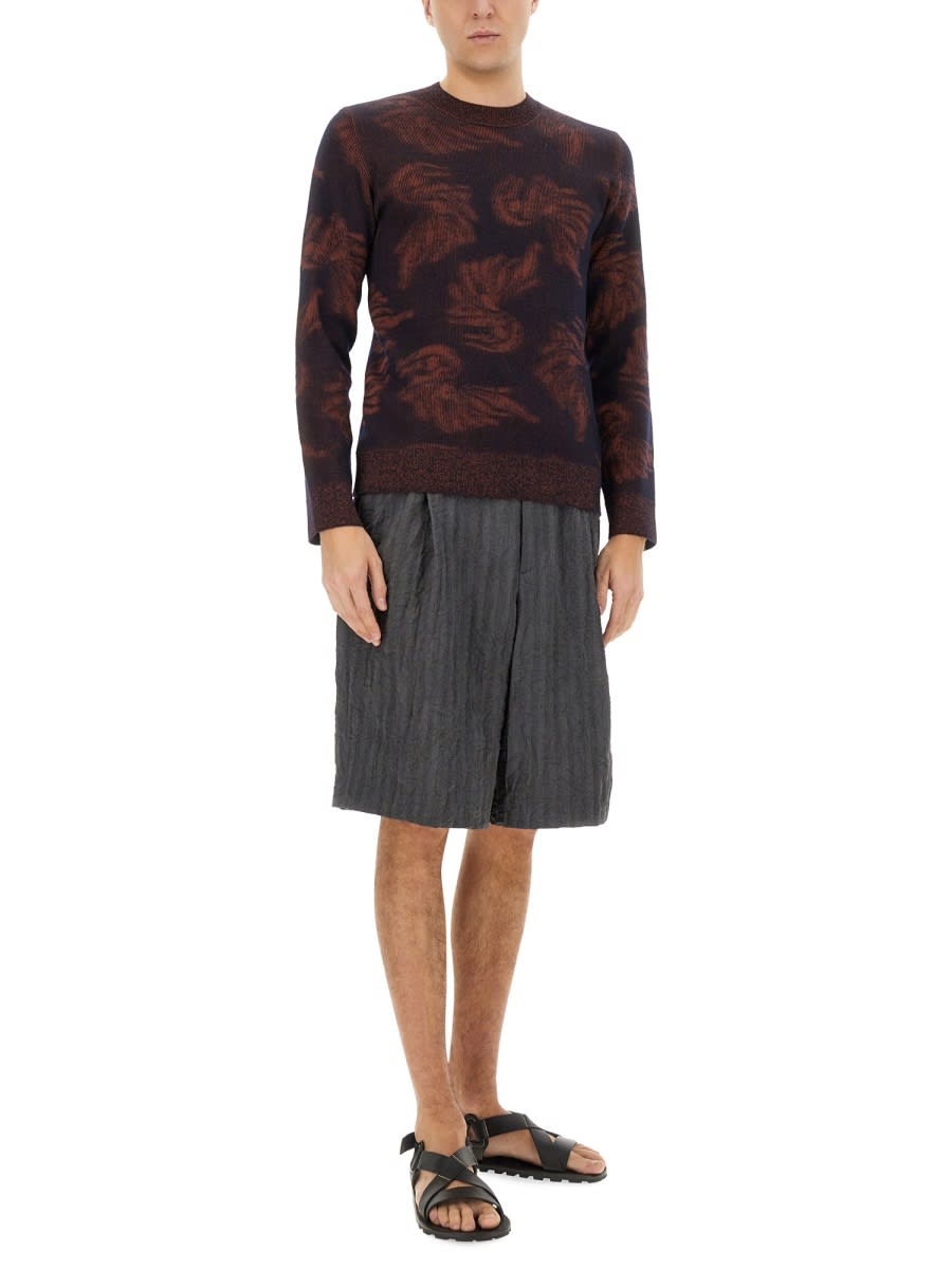 Dries Van Noten Jacquard-knit Sweater In Multicolour