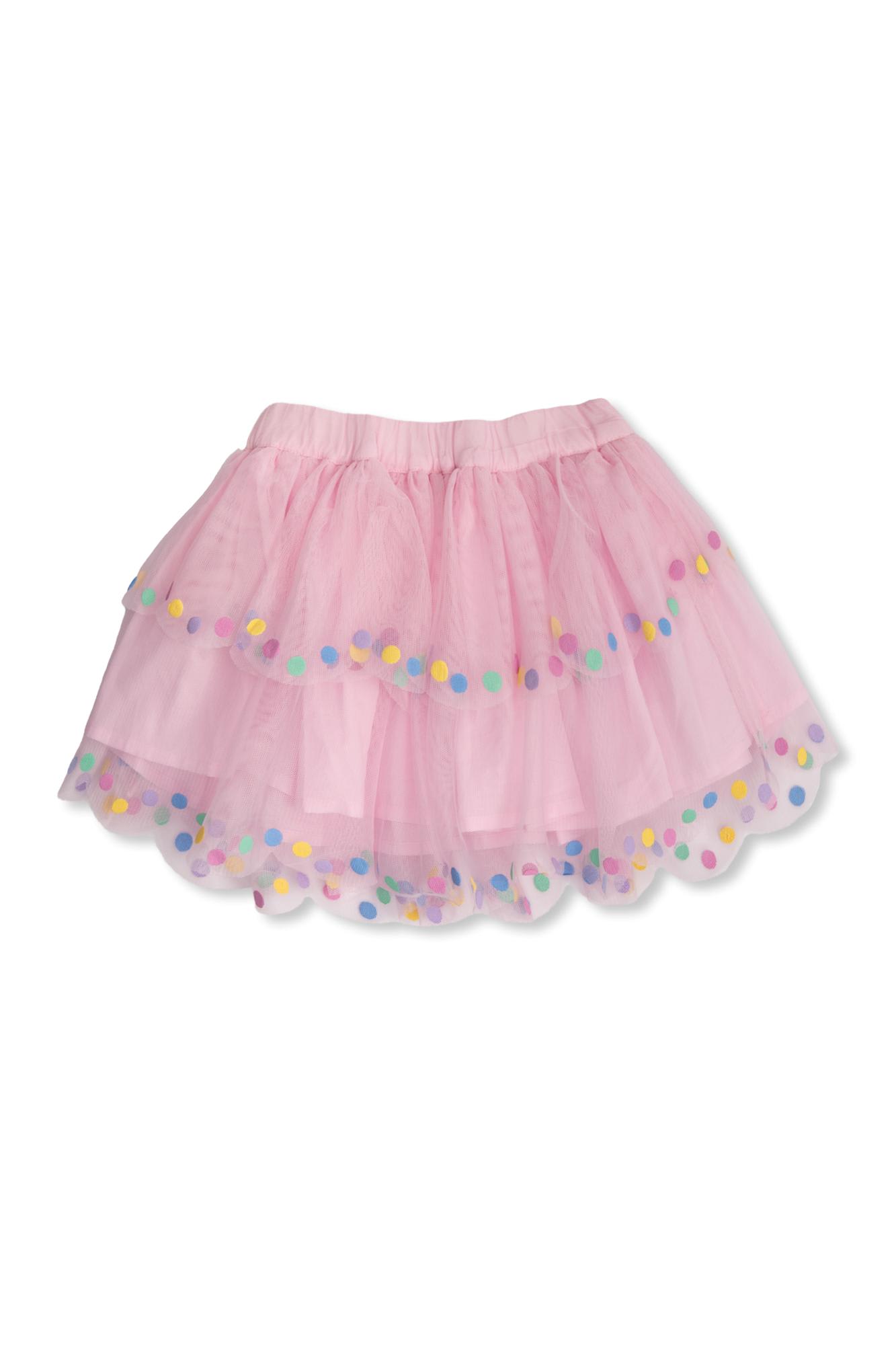 Stella Mccartney Kids Tulle Skirt In Pink