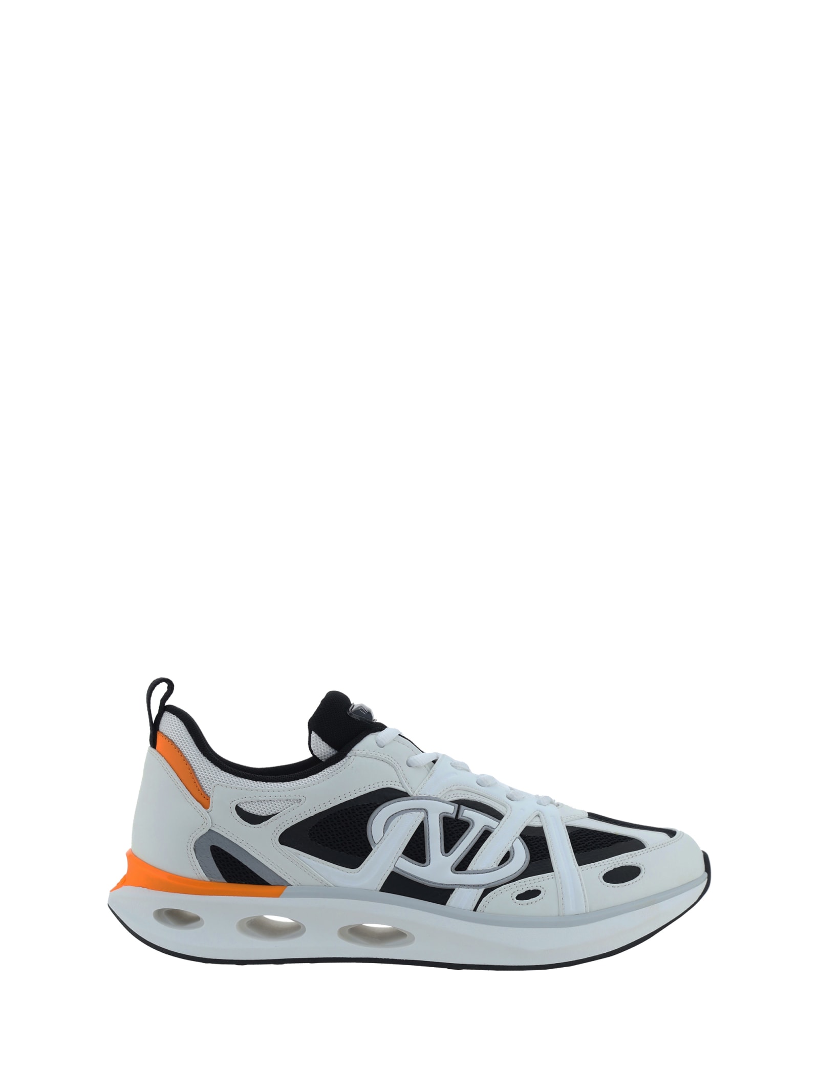 Shop Valentino Vlogo Easyjog Sneakers In Bianco