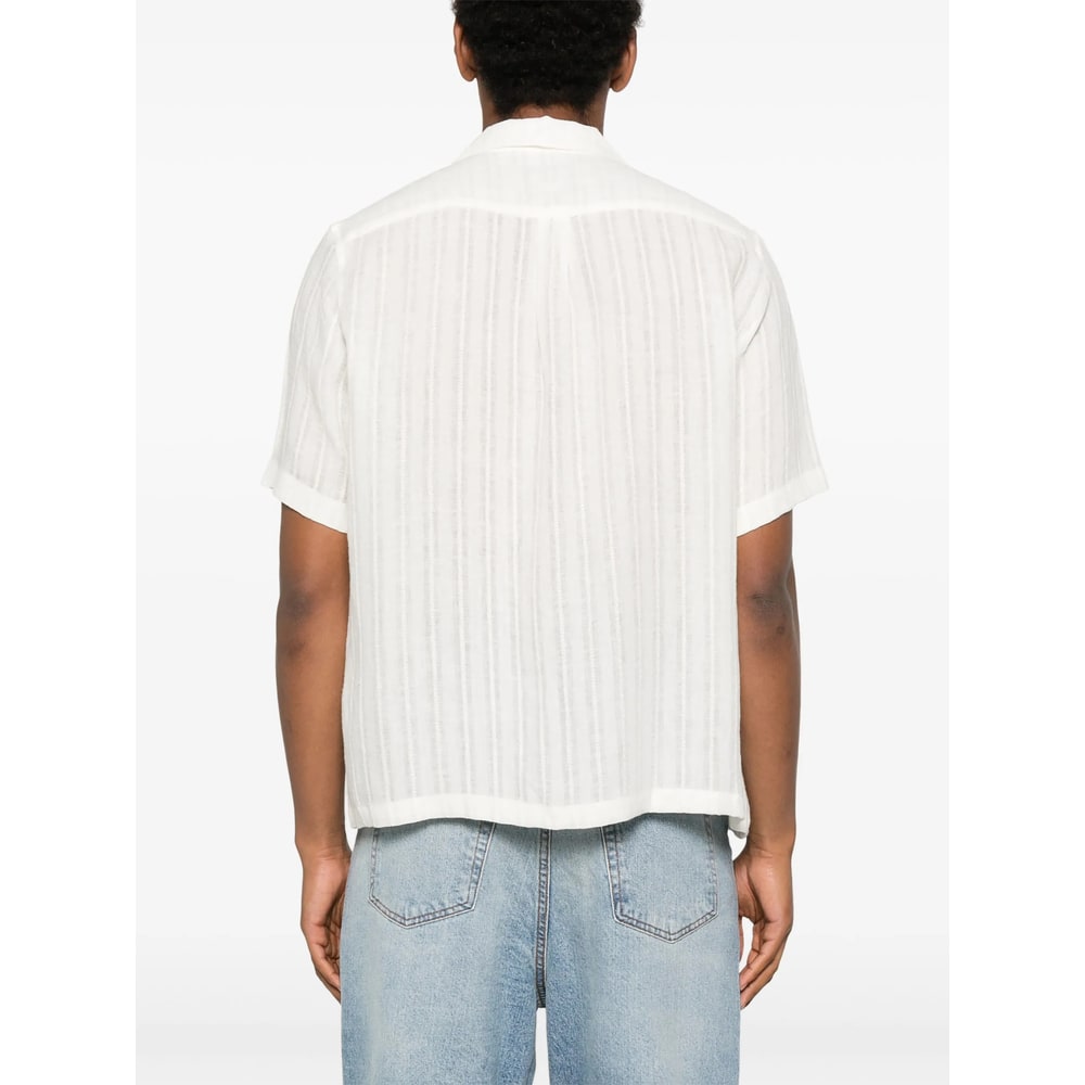 Tonywack Linen Shirts In White