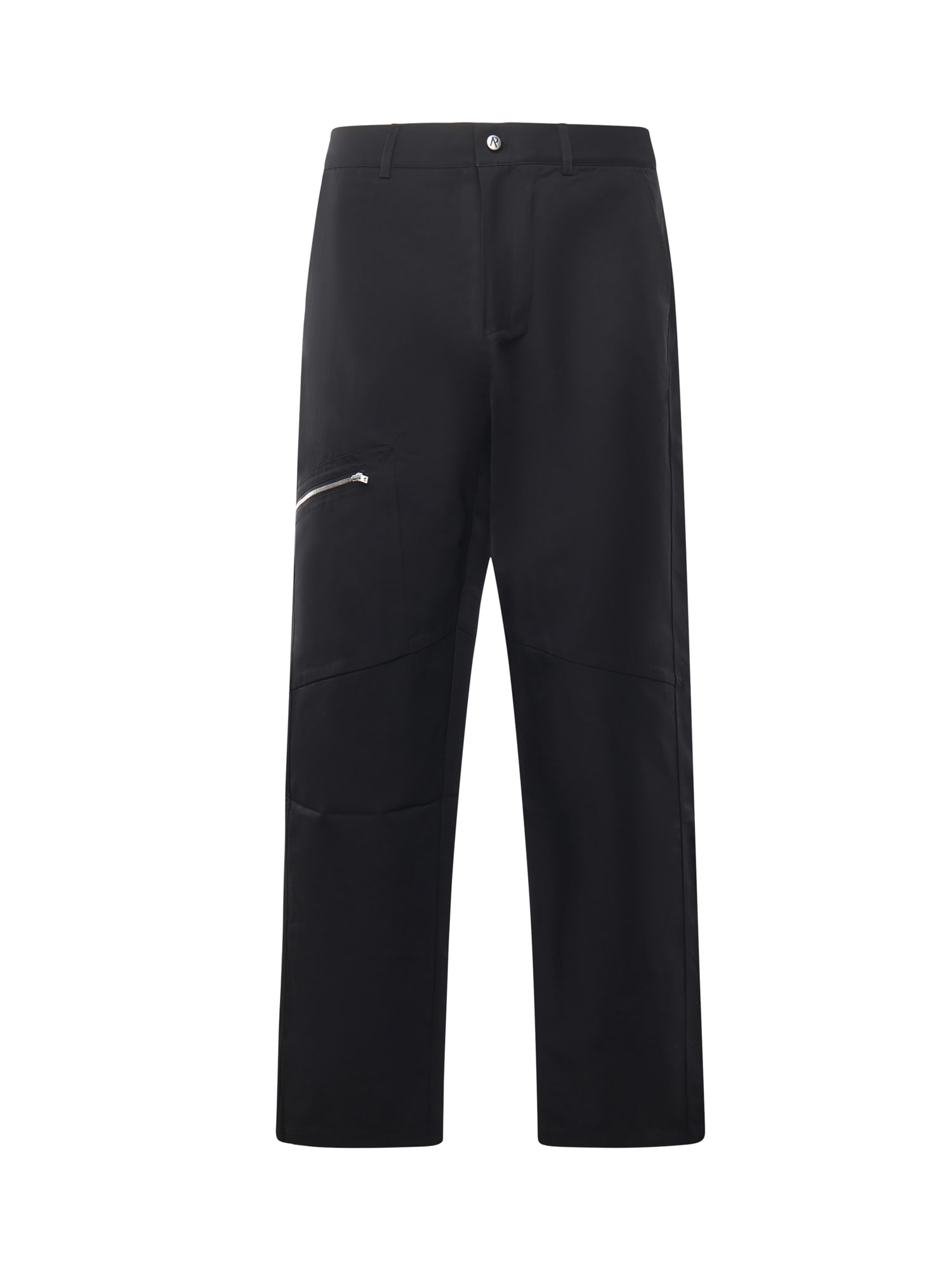 Represent Nylon Workwear Pants In Black