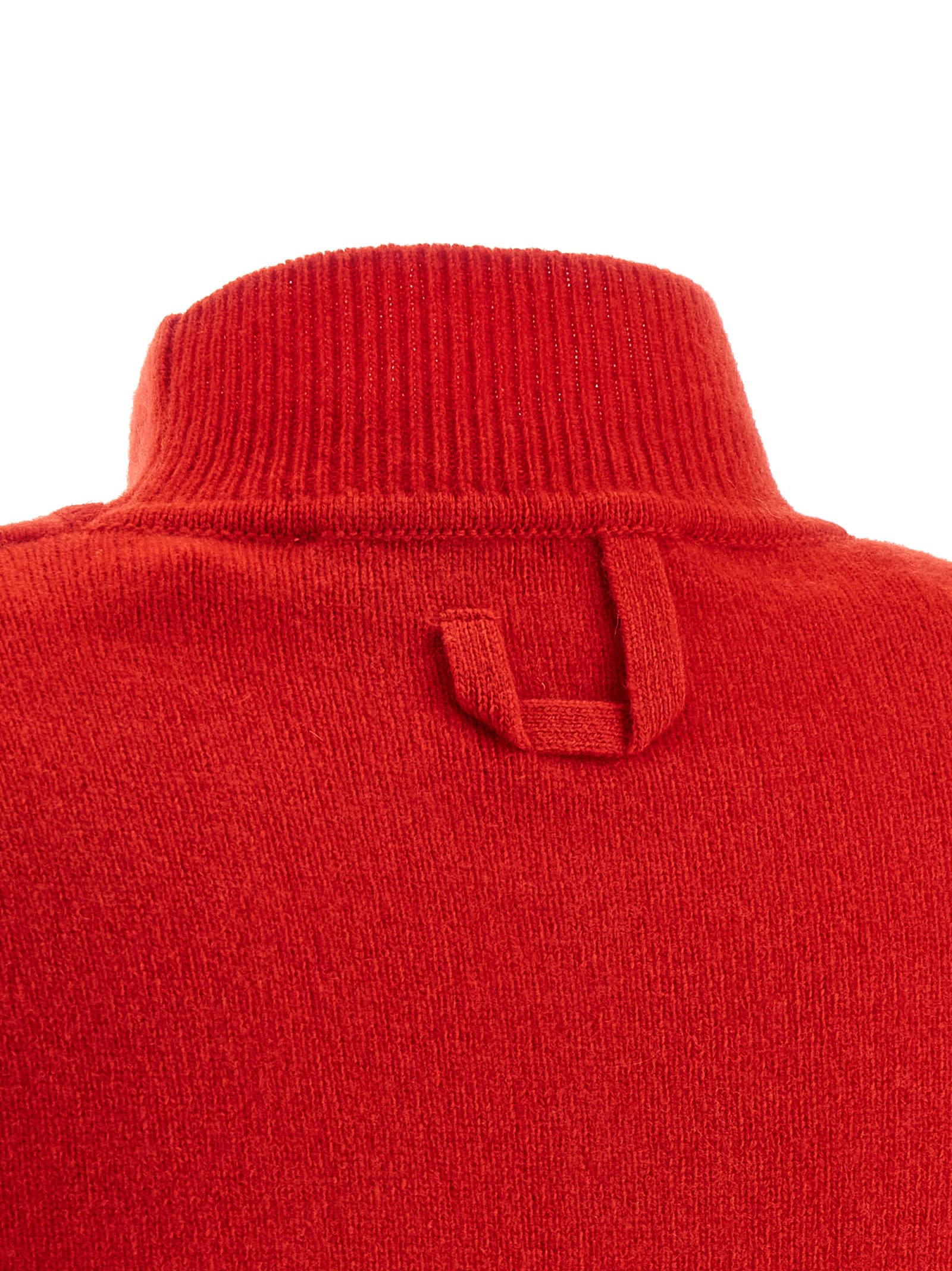 Jacquemus La Robe Maille Castagna Dress In Red