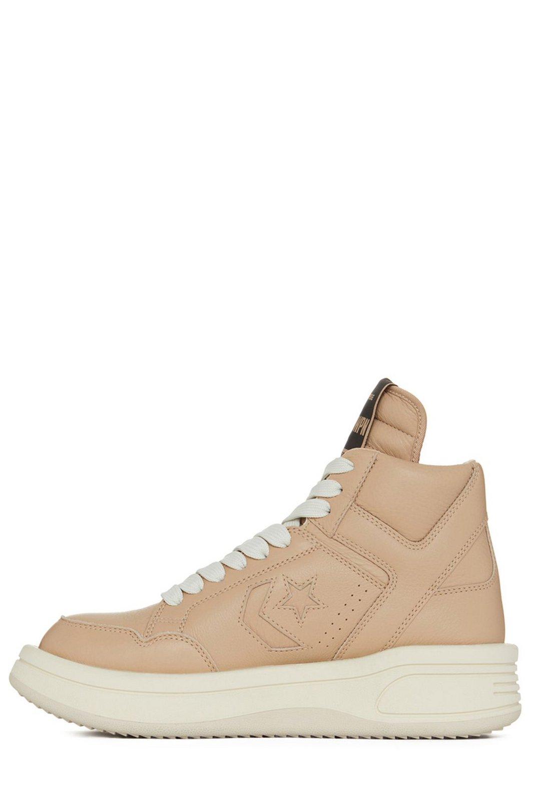 Shop Drkshdw X Converse High-top Lace-up Sneakers In Cave