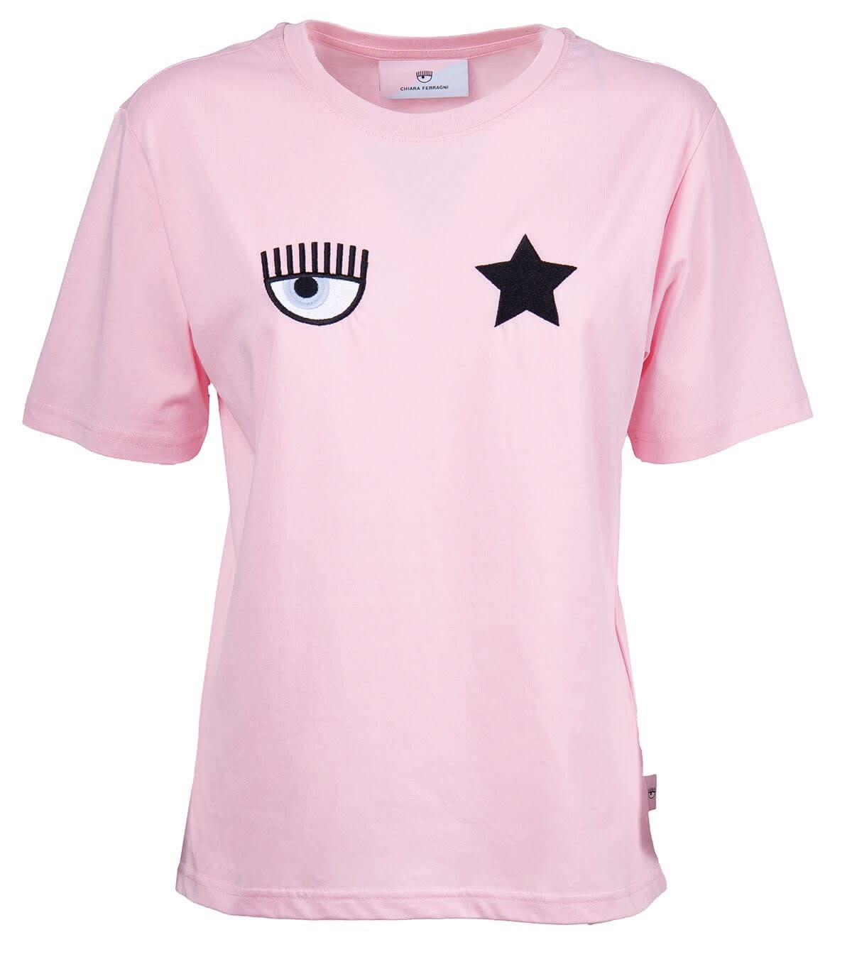 Chiara Ferragni Eyestar Pink T-shirt