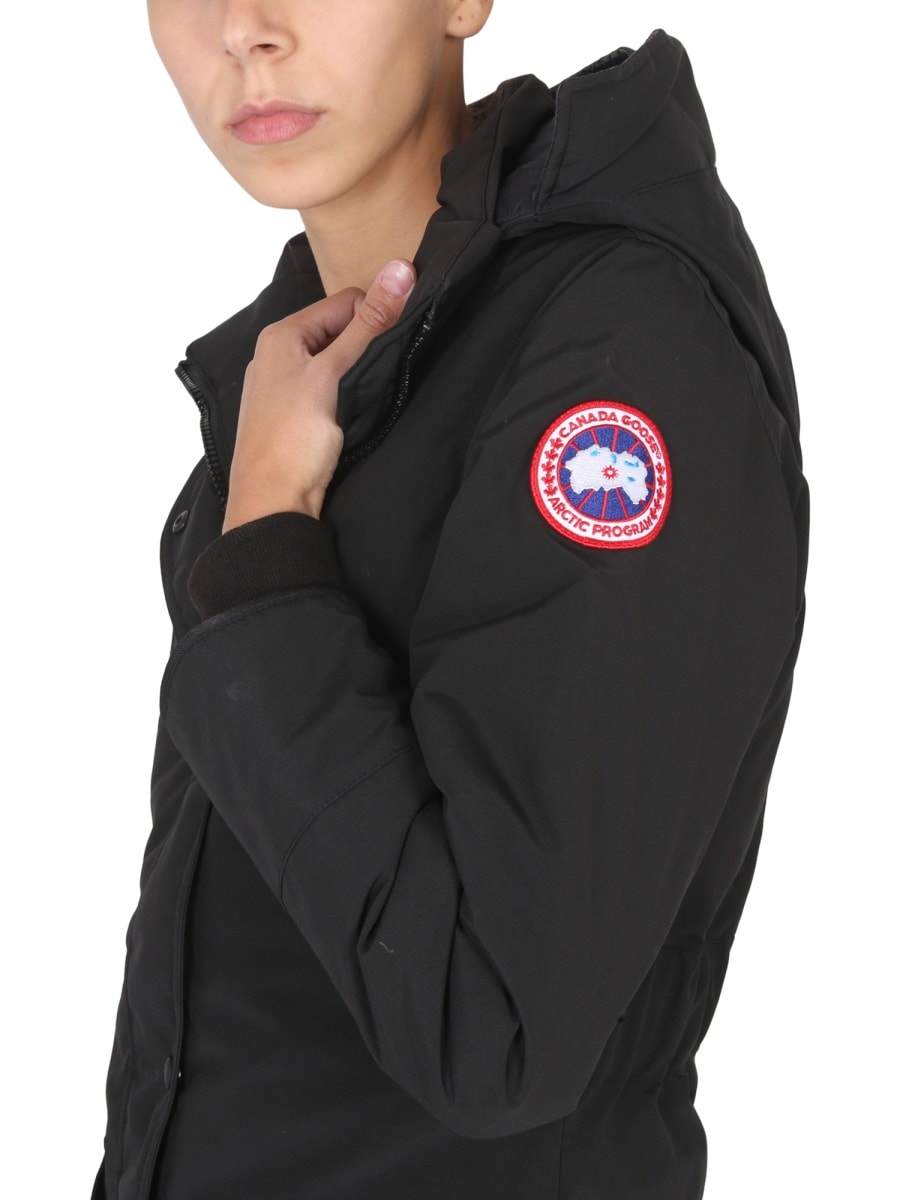 Shop Canada Goose Trillium Parka In Black