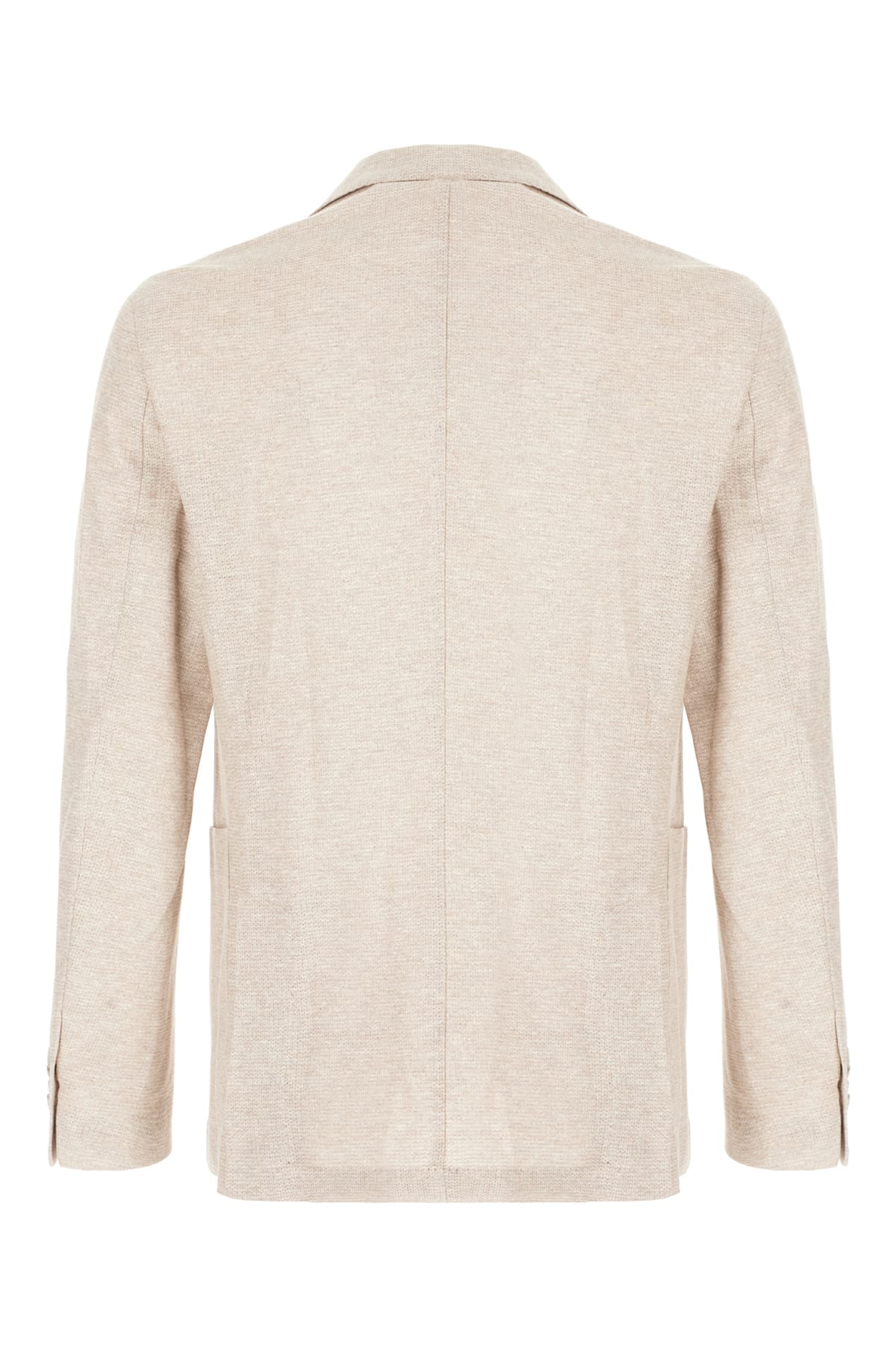 Barba Napoli Cappuccino Cotton Blend Blazer