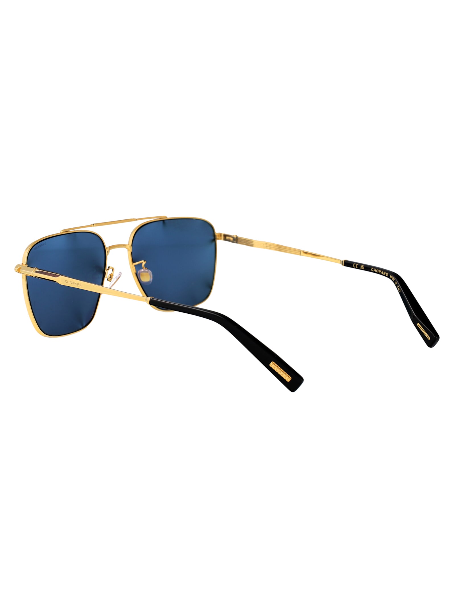 Chopard Schl24 Sunglasses In Oro Giallo Lucido