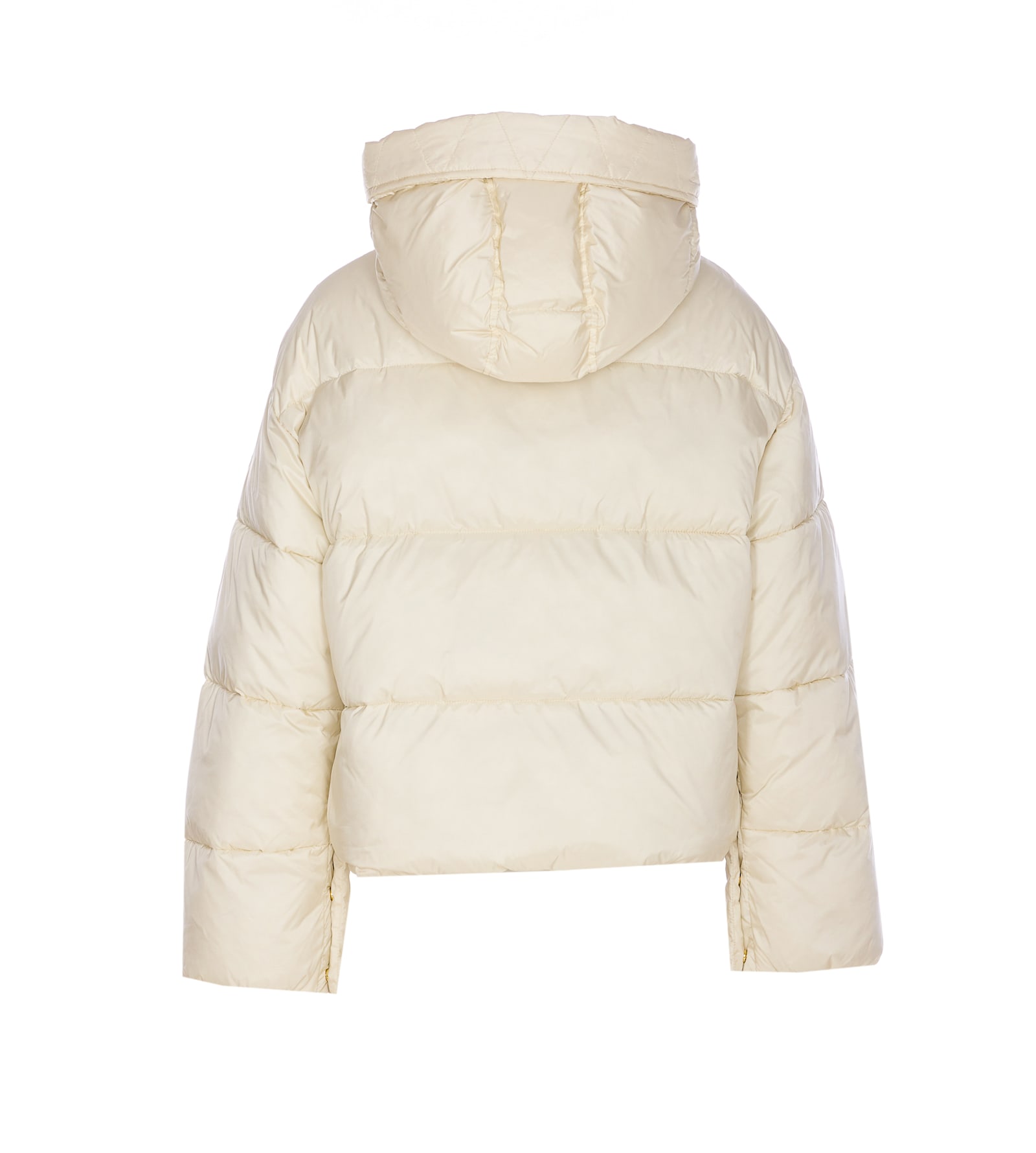 Pinko Impasto Down Jacket In Neutral