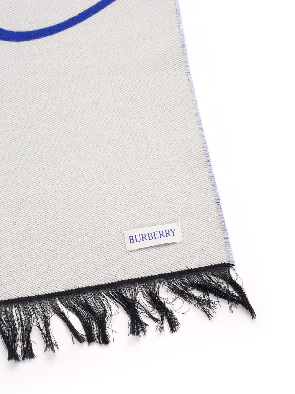 BURBERRY WOOL AND SILK SCARF