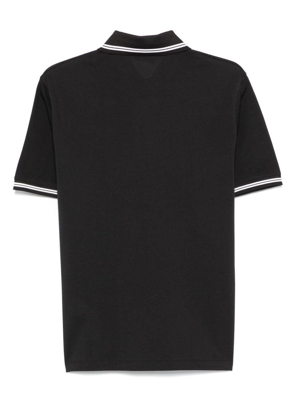 Emporio Armani Classic Piqué Polo Shirt With Polished Collar