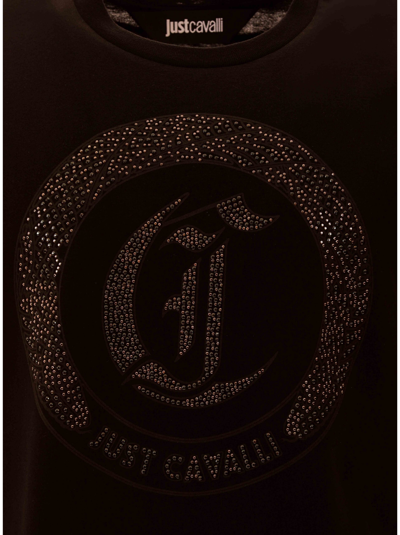 Just Cavalli T-shirt In Black