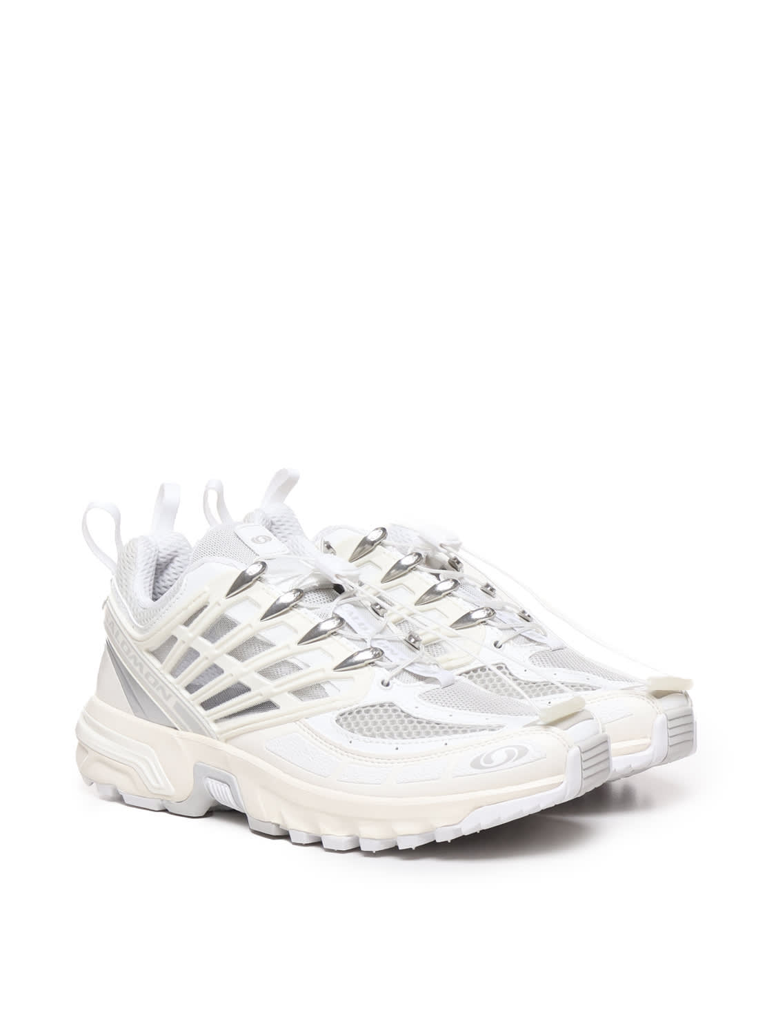 Shop Salomon Acs Pro Sneakers In White