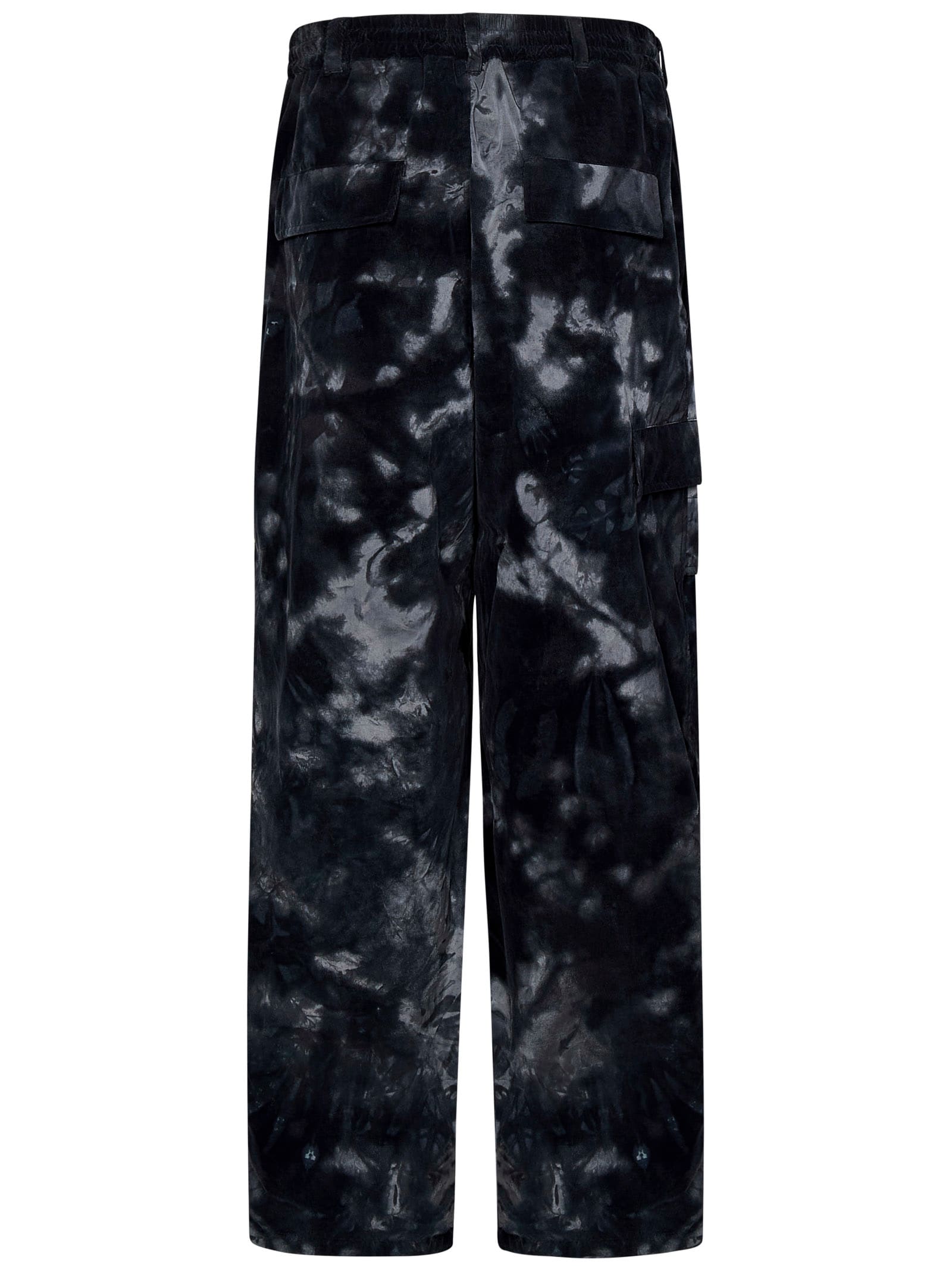 Shop Y-3 Trousers In Black