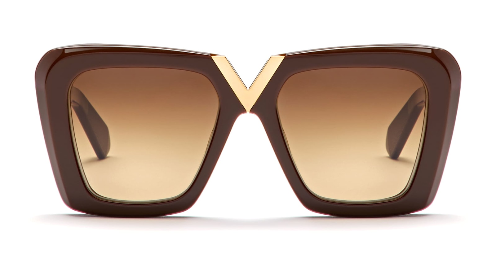 V-gold-ii - Fondant Brown / Gold Sunglasses