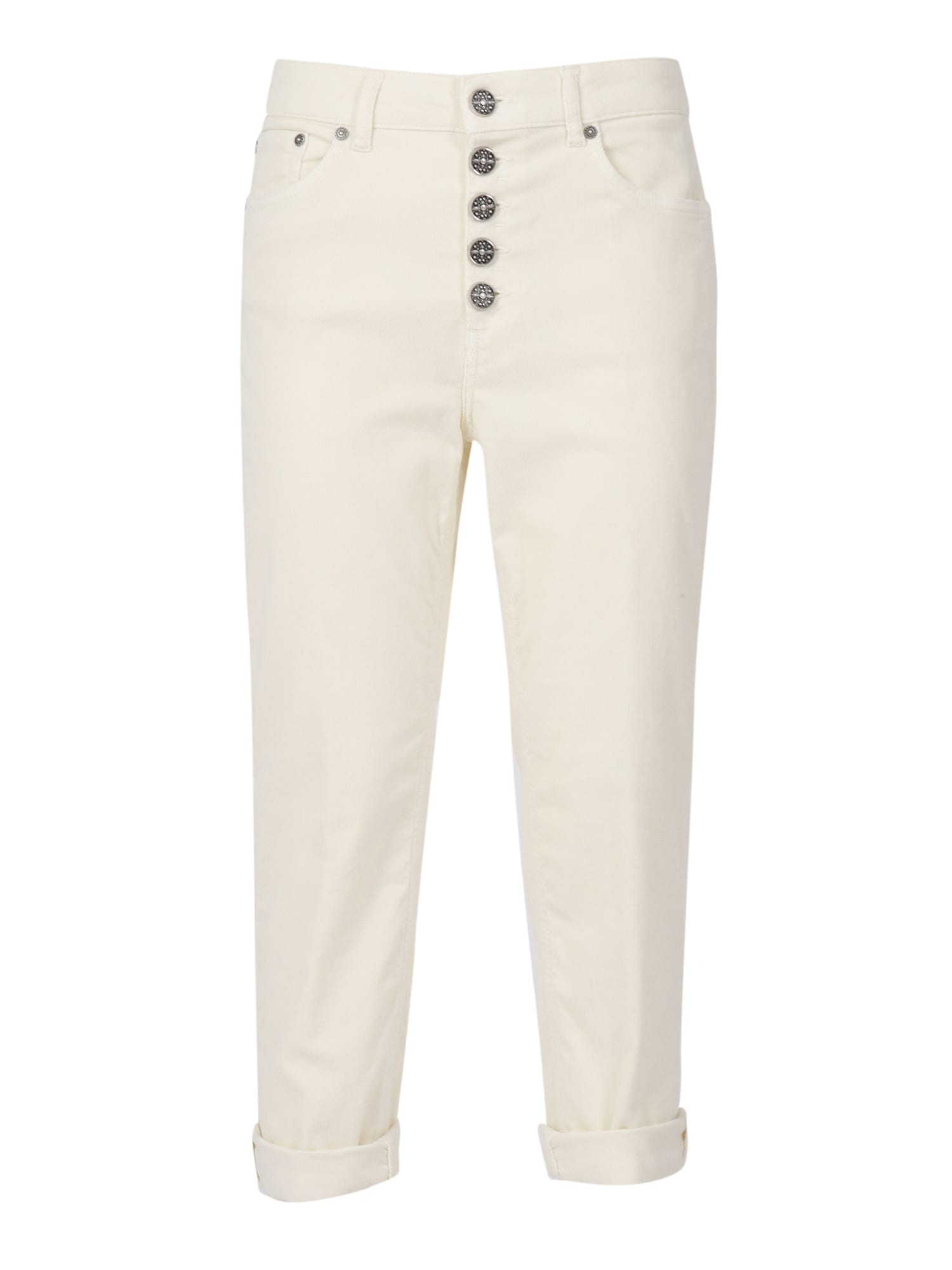 Dondup Koons Bot Gioie Pants In White