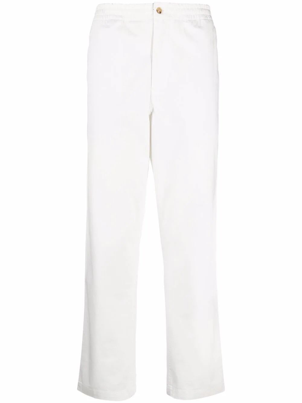 Polo Ralph Lauren Classic Pants In Deckwash White