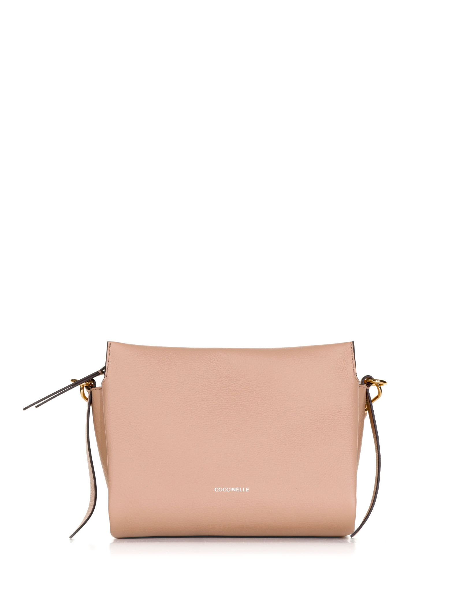 Coccinelle bag BOHEME MEDIUM POWDER PINK WARM BEIGE