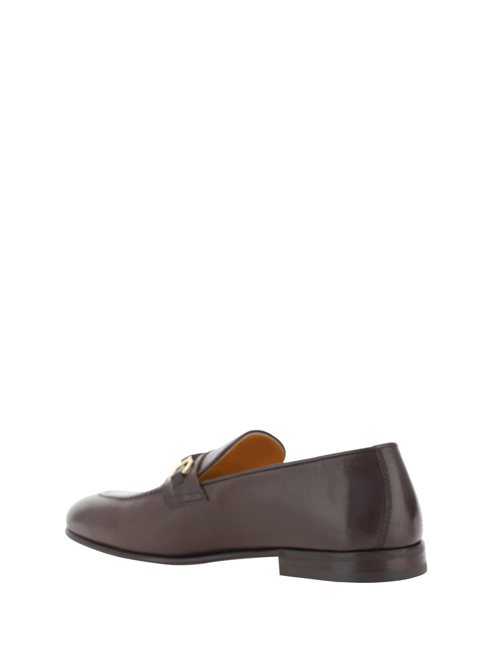 Brunello Cucinelli Mens Dark Brown Horsebit-embellished Leather Loafers Eur 44 / 10 Uk In C2808