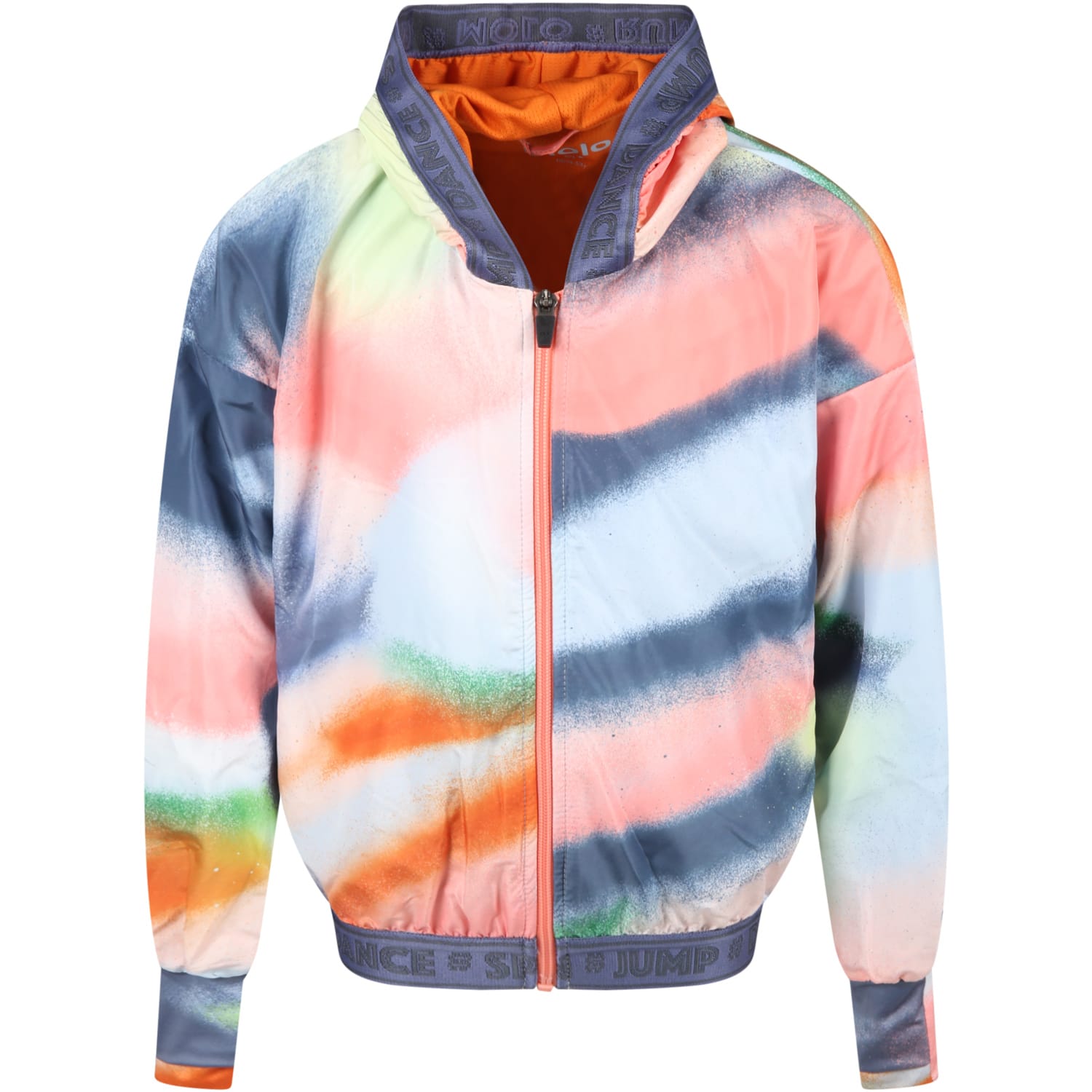 Molo Multicolor Wind Jacket For Girl
