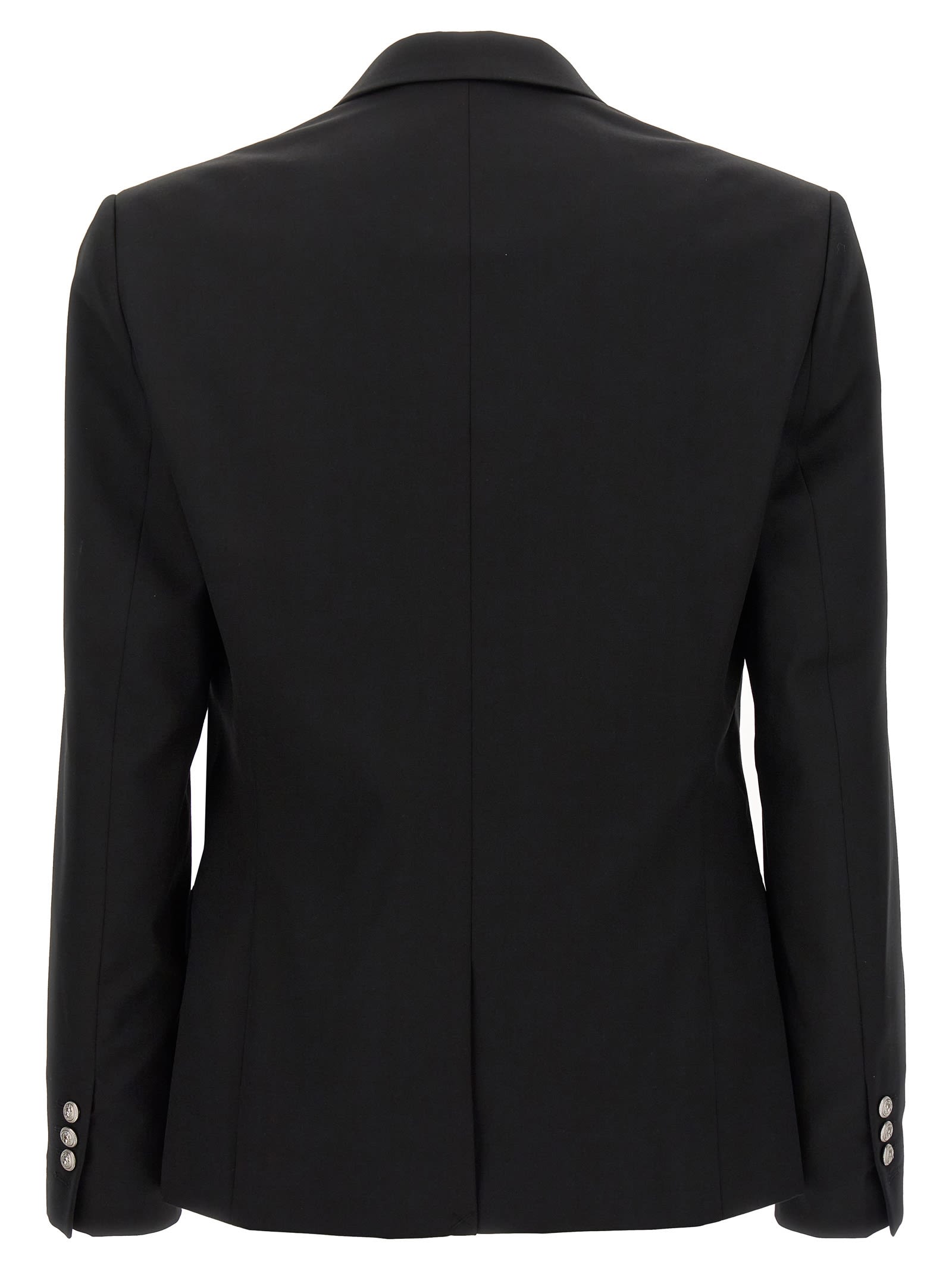 Shop Balmain 6-buttons Blazer In Black