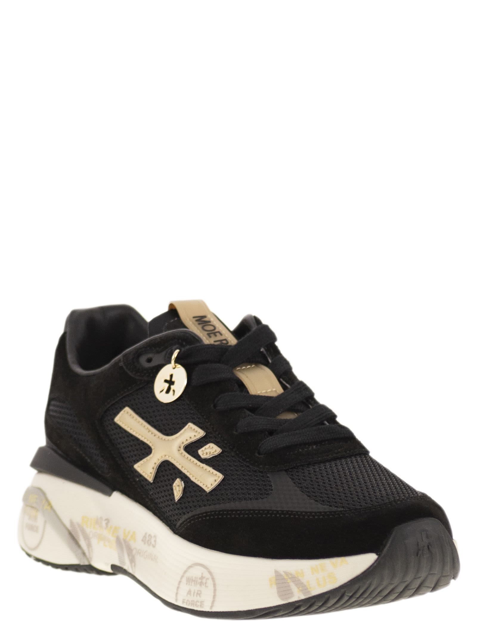 Premiata Moerund 7799 Sneaker In Black